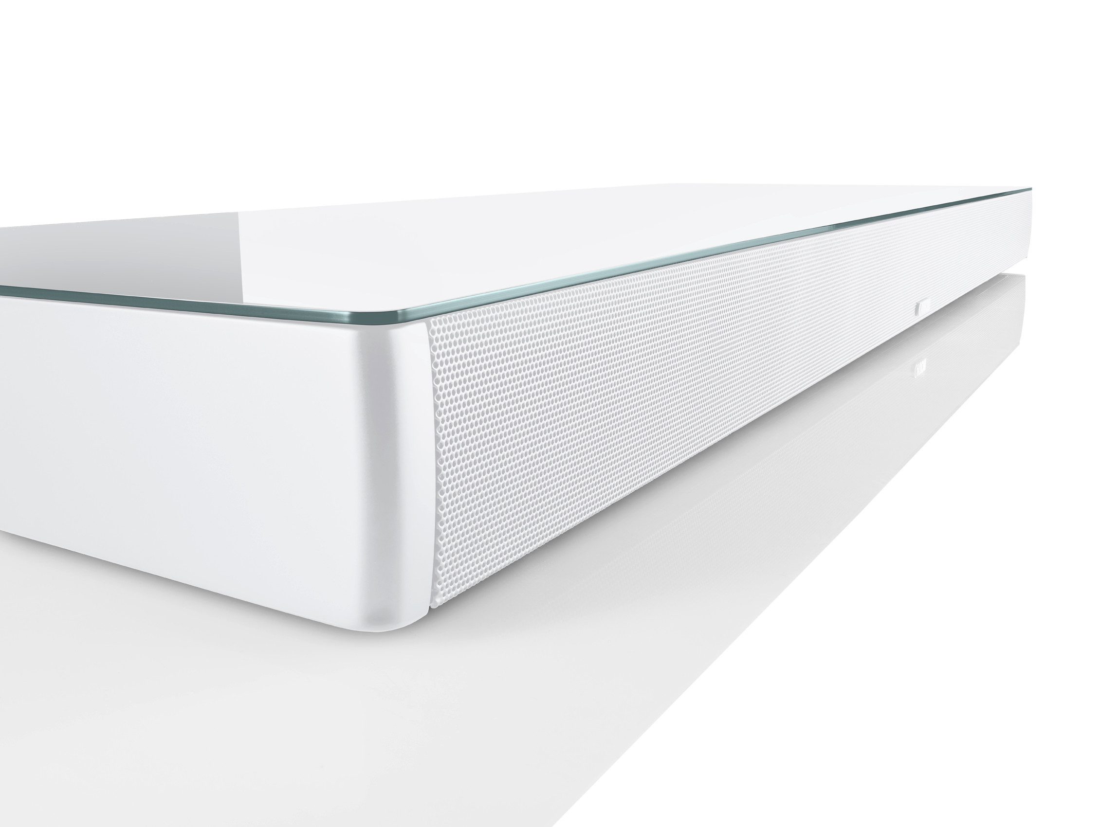 CANTON Smart Sounddeck 100 Soundbar (300 W, Dolby Atmos, 3 Wege Bassreflexsystem, Sprachsteuerung)