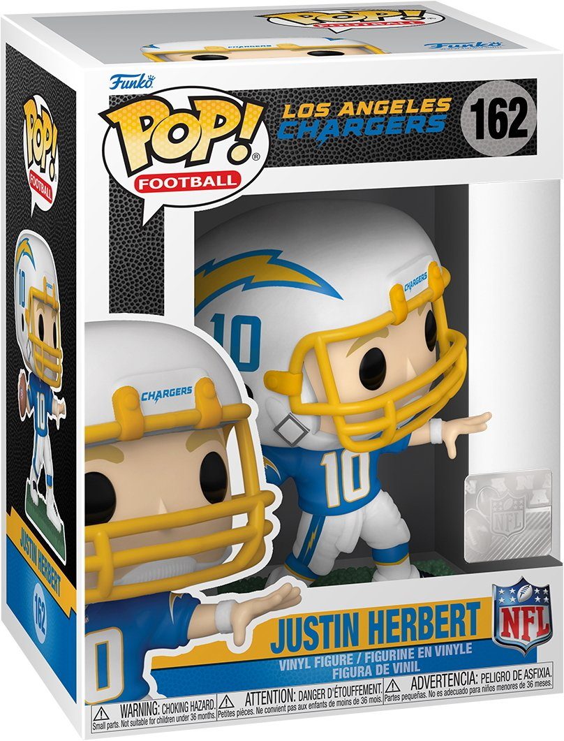 Funko Spielfigur NFL Los Angeles Chargers - Justin Herbert 162 Pop!