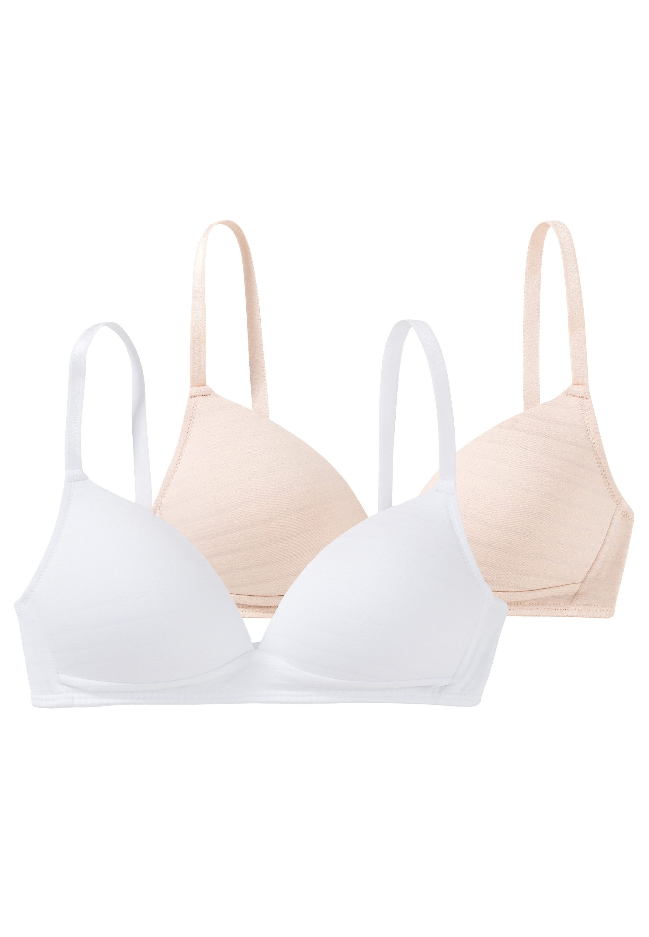 Speidel Schalen-BH 2er Pack Cotton & More (Spar-Set, 2-tlg) Schalen-BH - Baumwolle - Atmungsaktiv