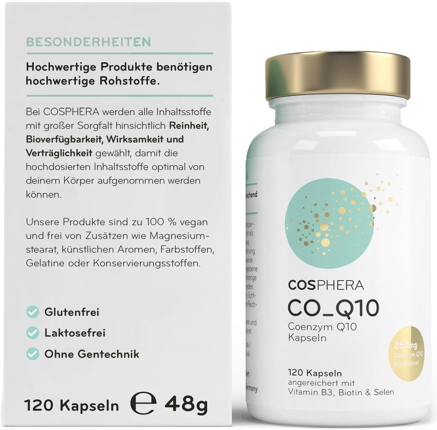Cosphera Körperpflegemittel Cosphera Coenzym Q10 Kapseln, 1-tlg.