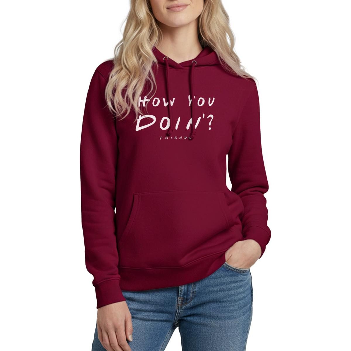 Hoodie Friends How You Doin' Damen Hoodie