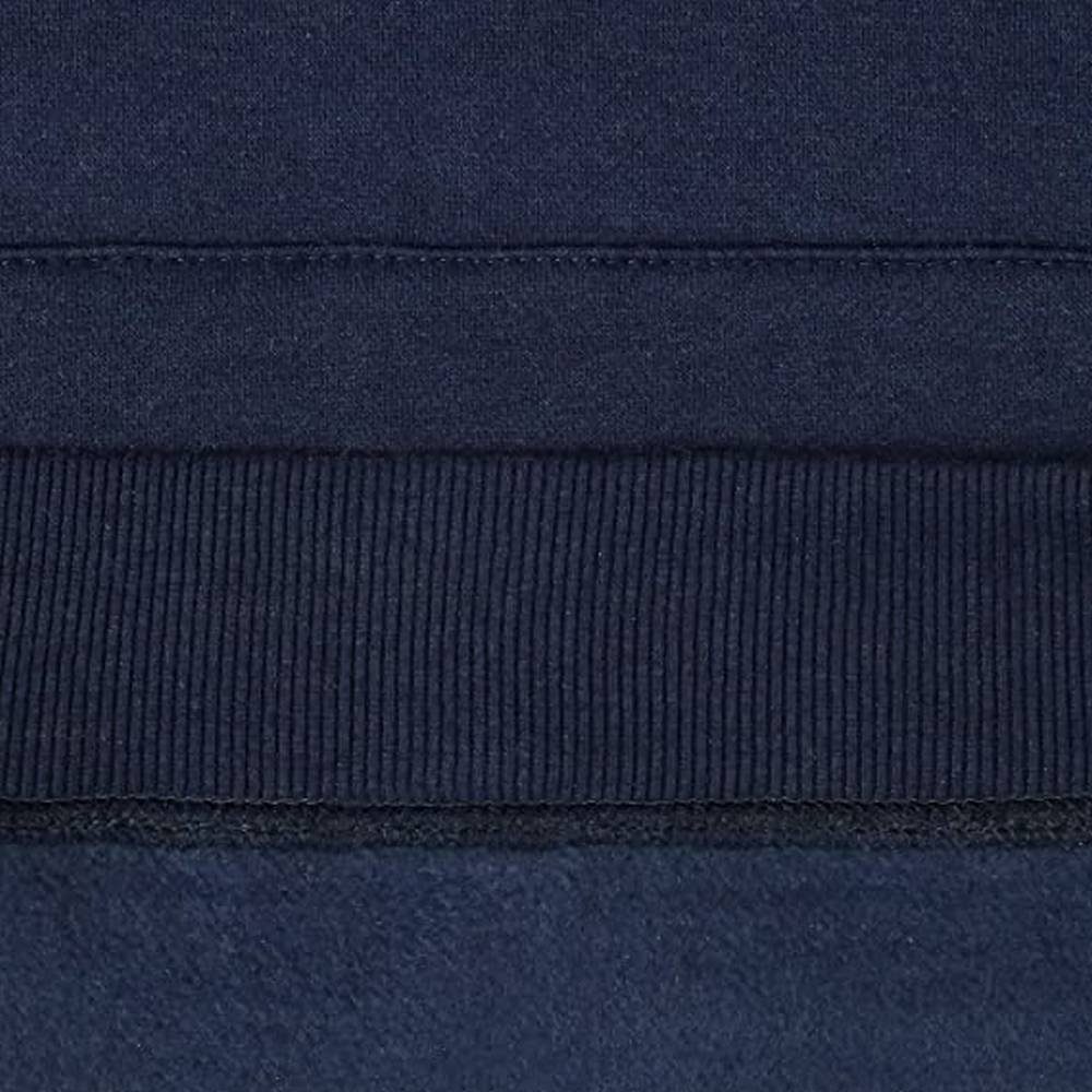 NatureMark Strickjacke Sweatjacke mit Stehkragen und mit Navy blau Seitentaschen Stehkragen Sweat-Jacke (1-tlg) Zipperjacke