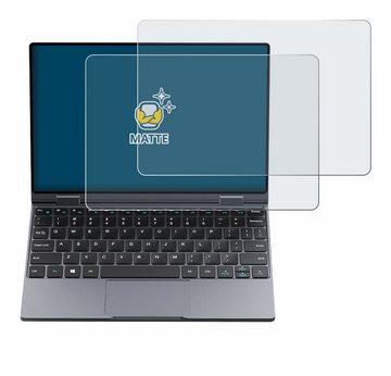 BROTECT Schutzfolie für Chuwi MiniBook X, Displayschutzfolie, 2 Stück, Folie matt entspiegelt