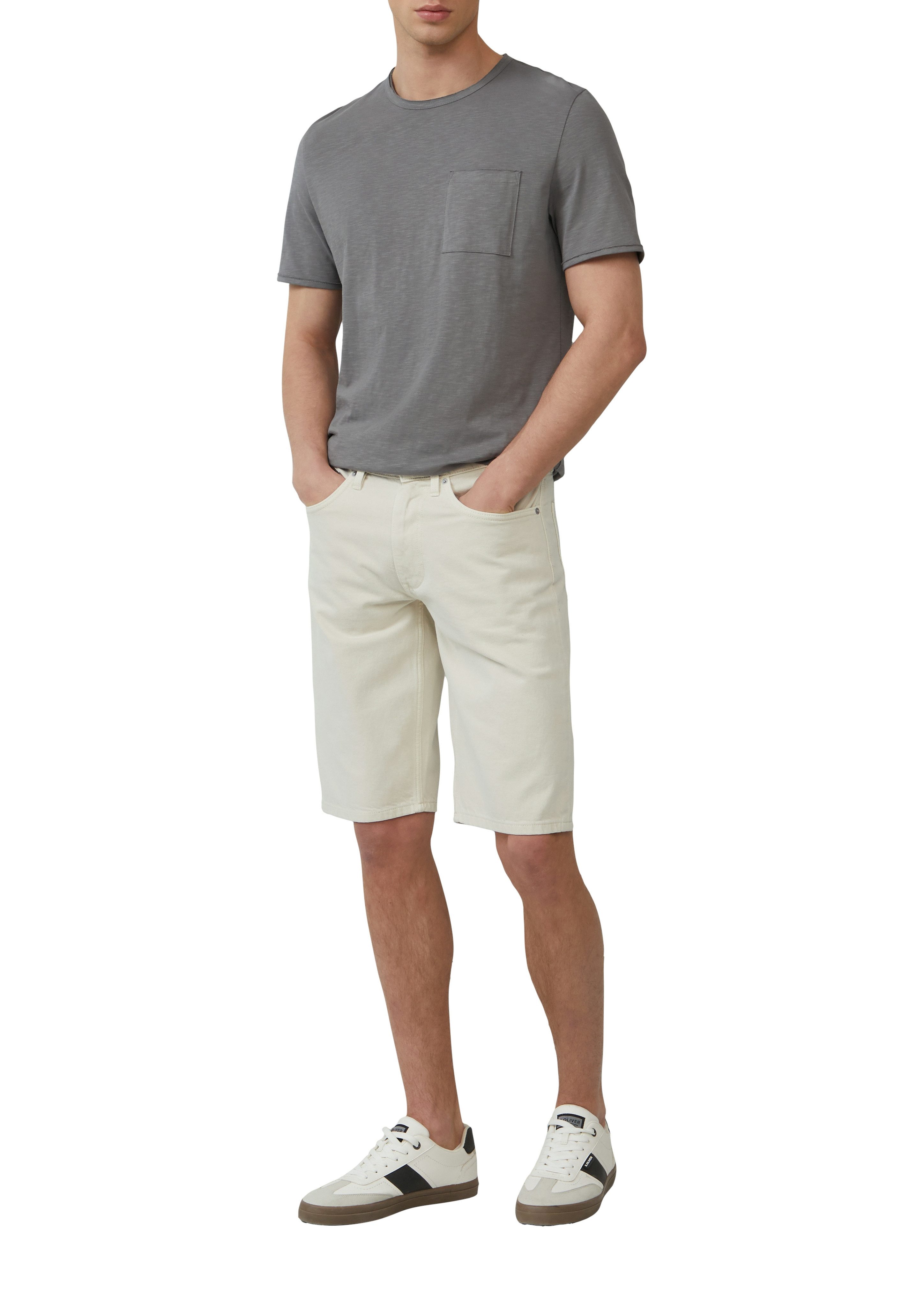 s.Oliver T-Shirt mit offenen Kanten günstig online kaufen