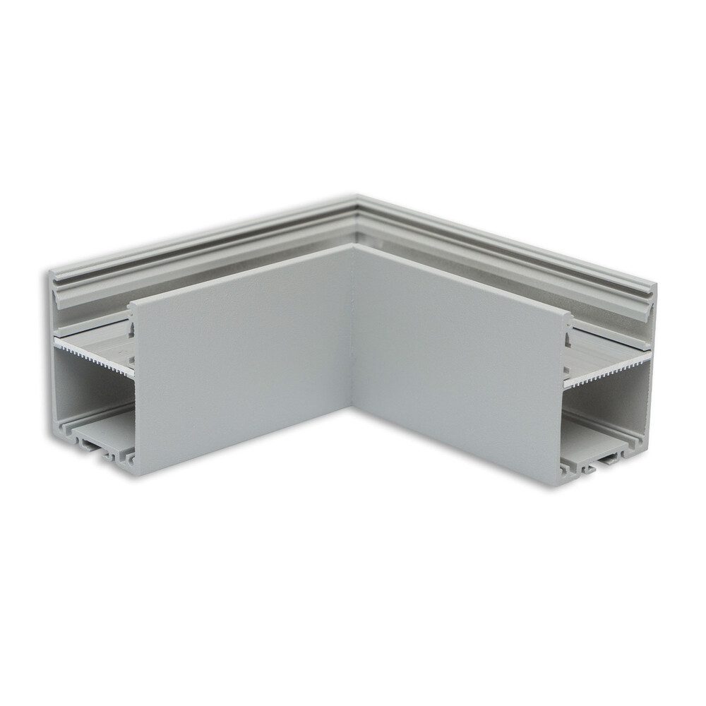 ISOLED Eckprofil LED-Profil Aluminium, silber, pulverbeschichtet, LED-Profil, 120x120mm