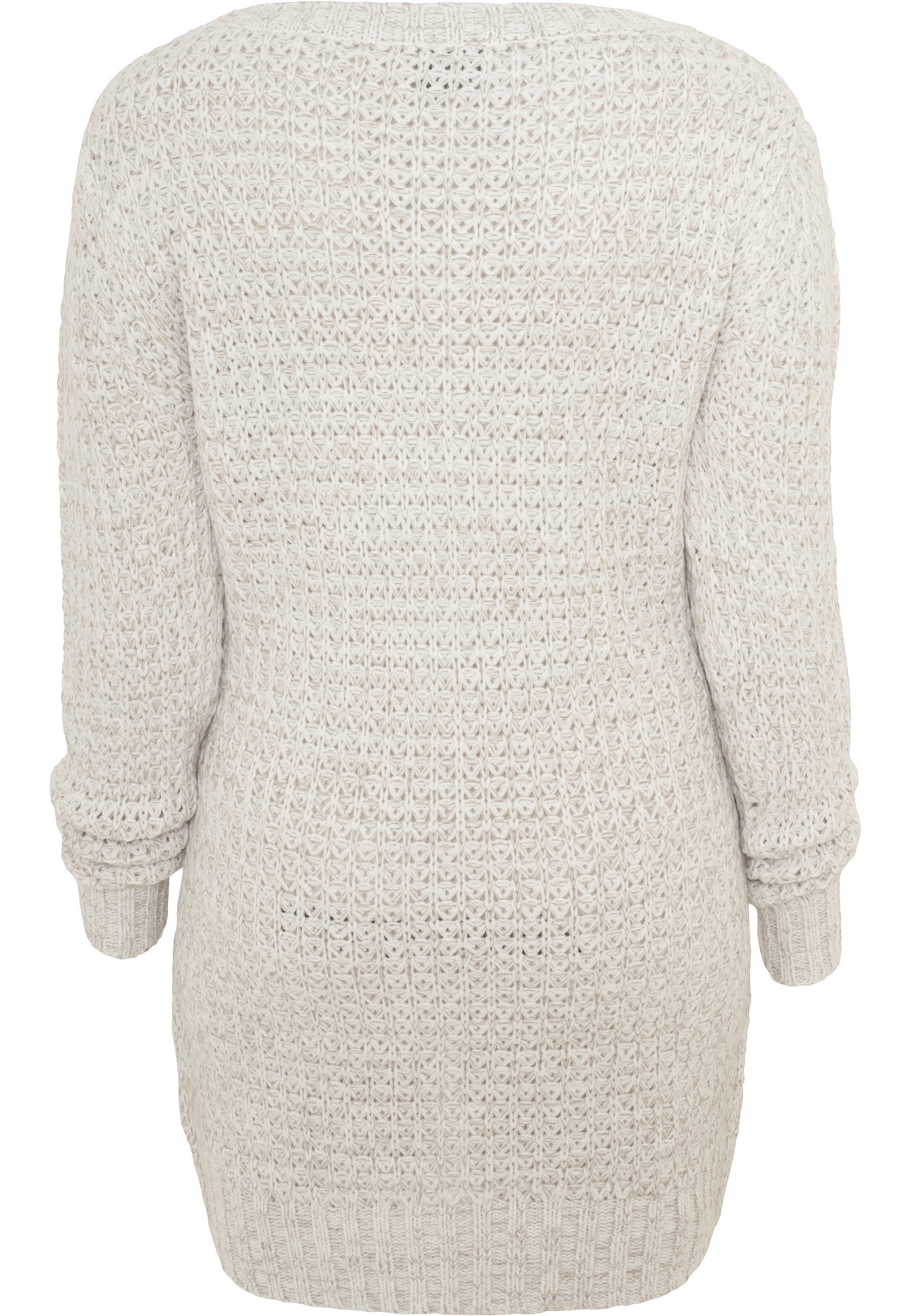 URBAN CLASSICS Sweatshirt Urban Classics Damen Ladies Long Wideneck Sweater günstig online kaufen