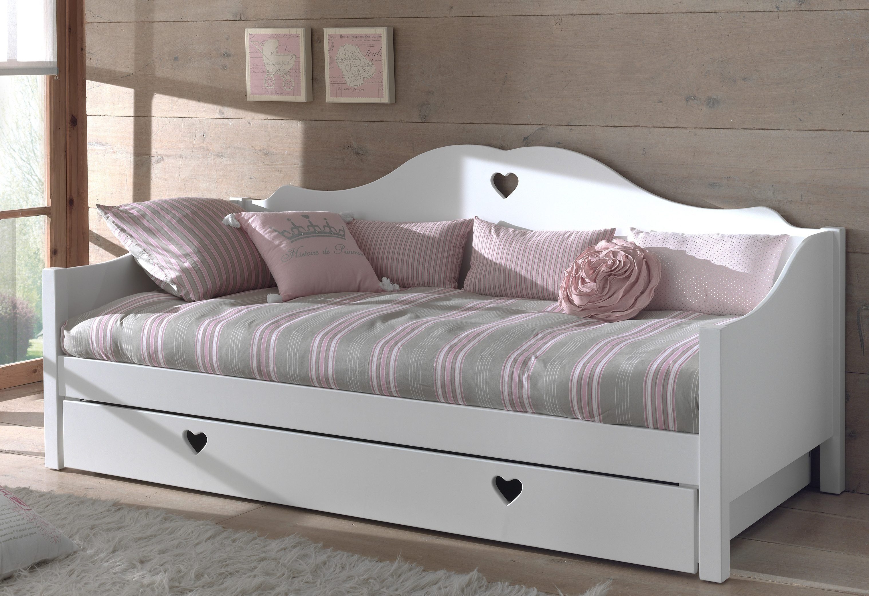 Vipack Kinderbett Amori (Made in Europe), Einzelbett, Kinderbett