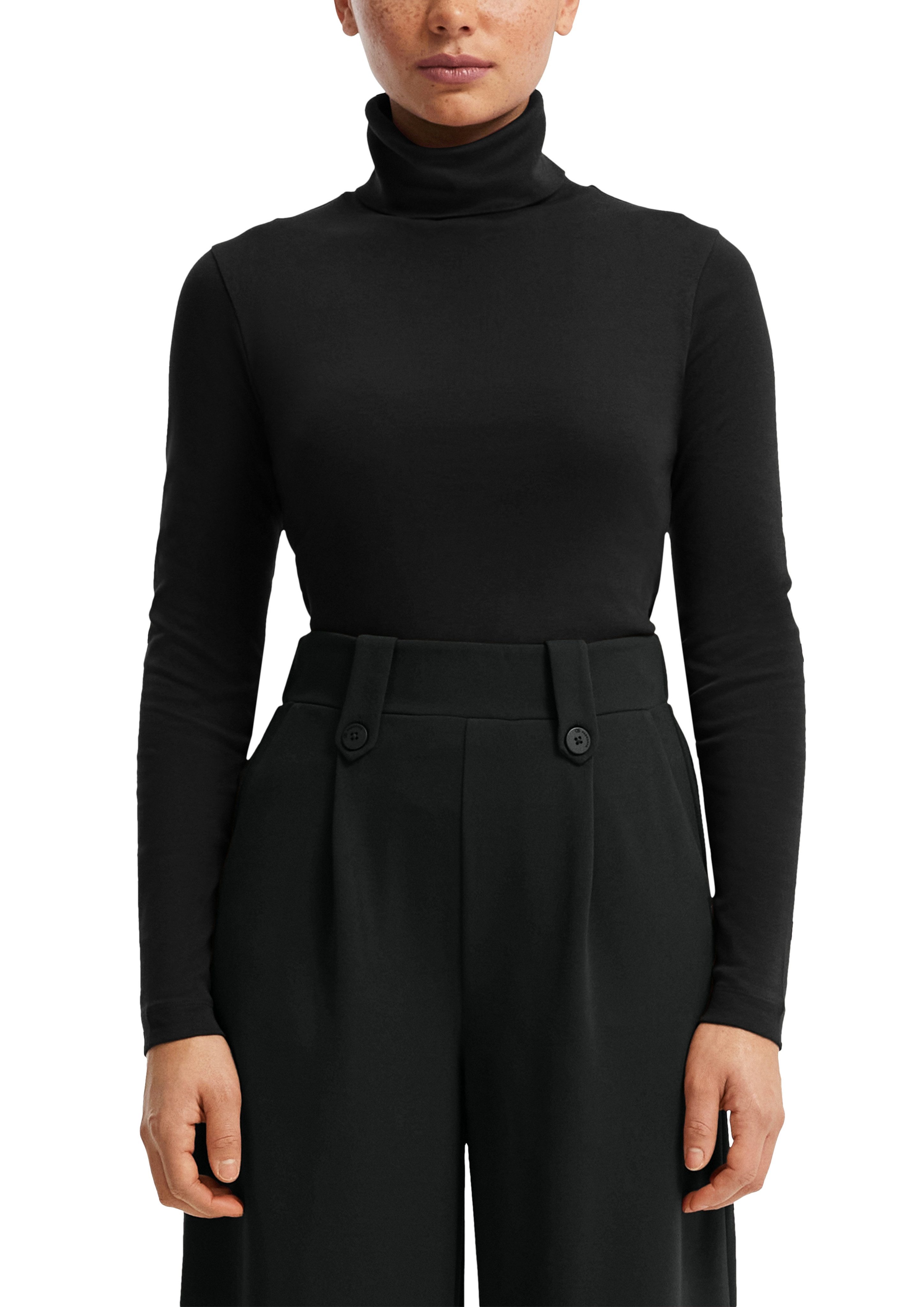 QS Rollkragenshirt mit Rollkragen günstig online kaufen