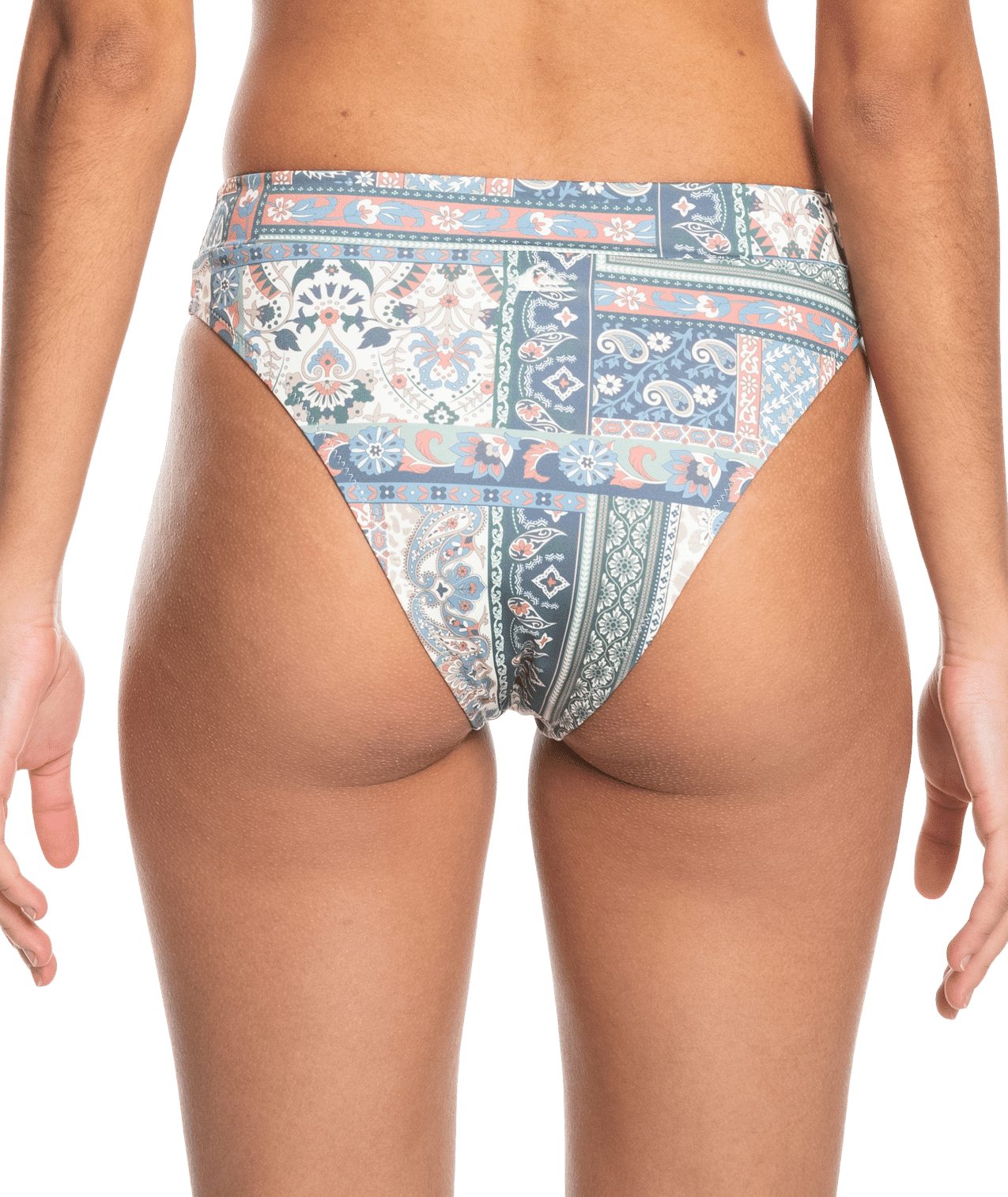 Quiksilver Highwaist-Bikini-Hose Quiksilver High Waist Bikinibottom Paisley