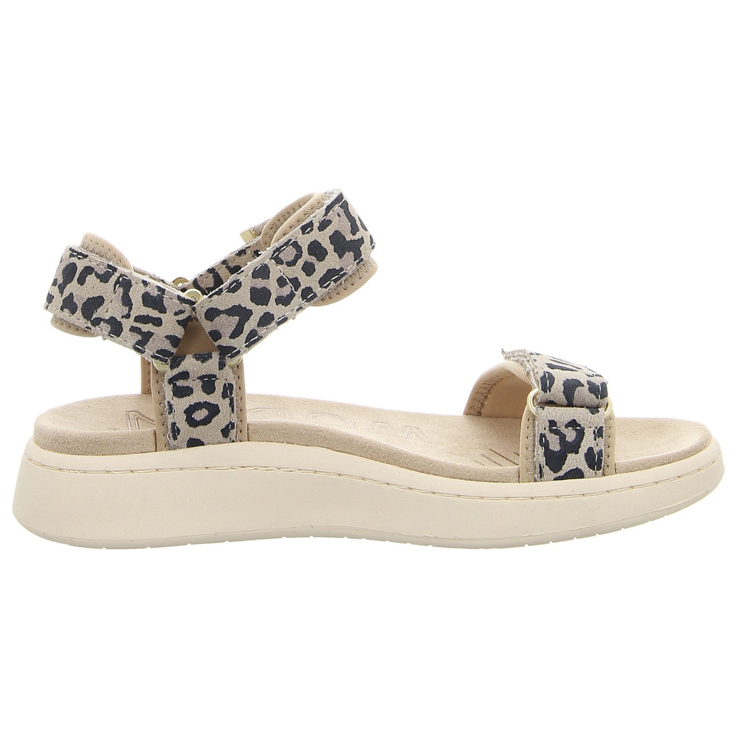 WODEN Line Suede Sandale