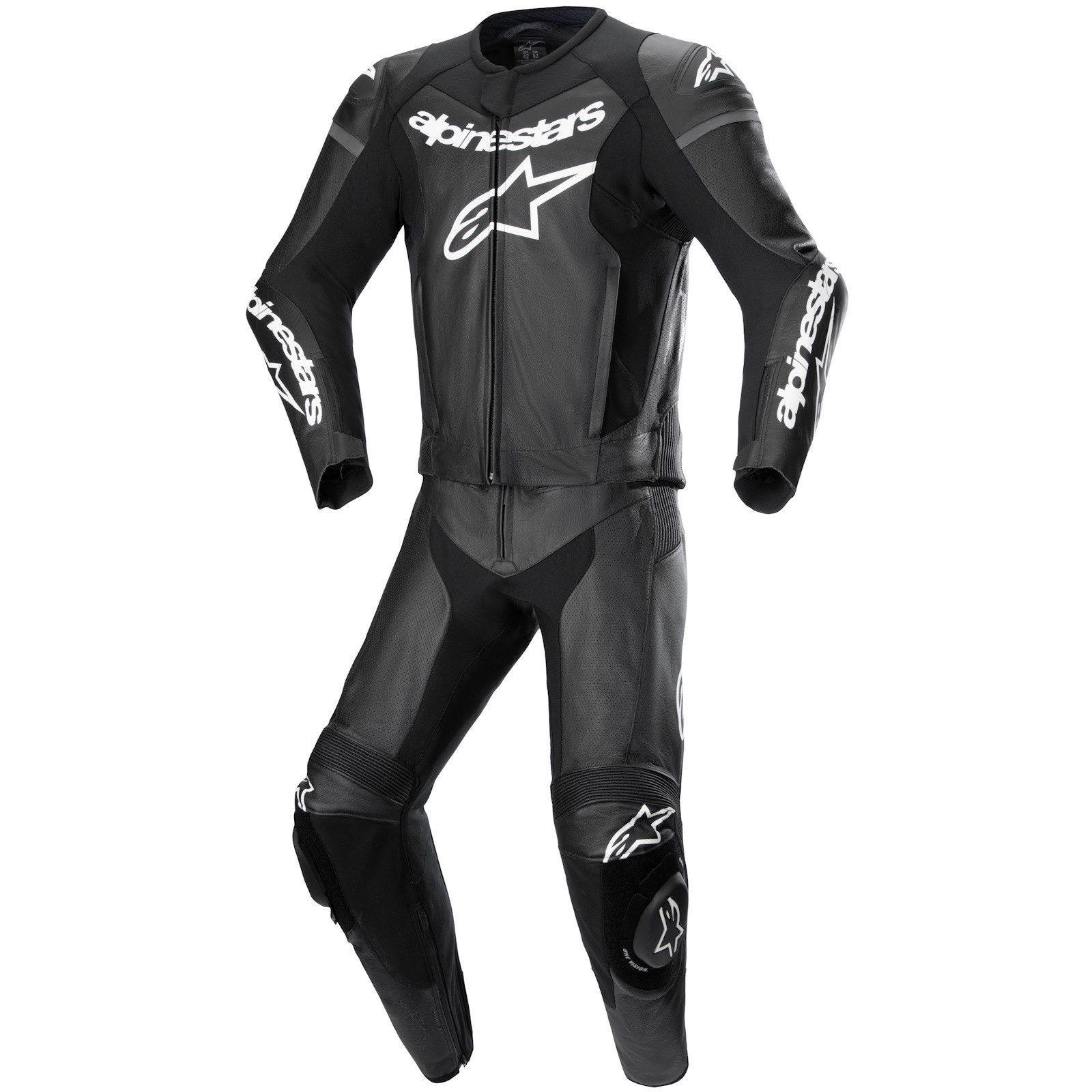 Motorradkombi Alpinestars Missile GP Force Lurv 2-tlg. Lederkombi schwarz