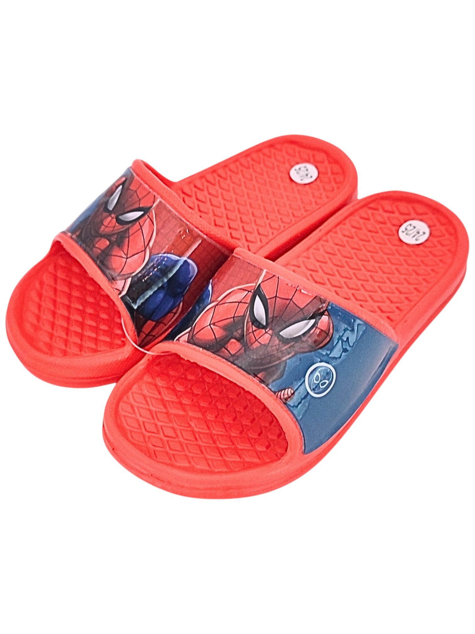 Spiderman Marvel Badeschuh (2-tlg) Jungen Schlappen Größe 24 - 31