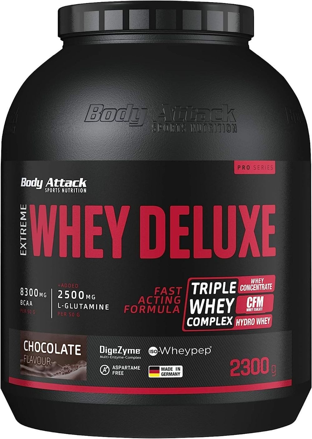 Body Attack Body Attack Extreme Whey Deluxe 2300g Pulver