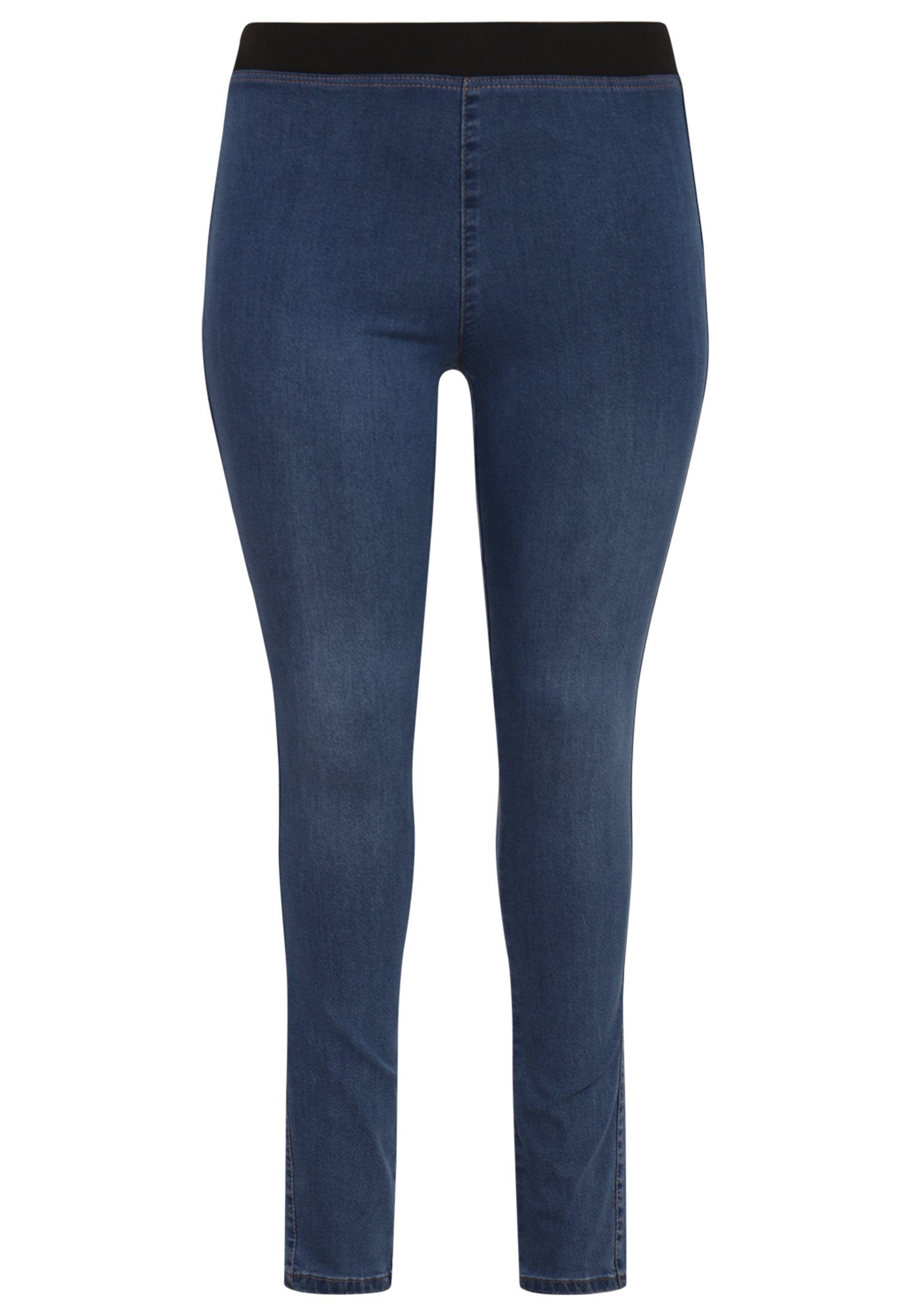 Yoek indigo High-waist-Jeans Große Größen