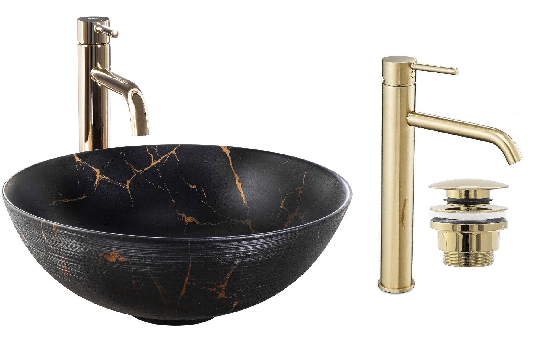 GTM Design Aufsatzwaschbecken Modern Waschbecken ohne günstig online kaufen