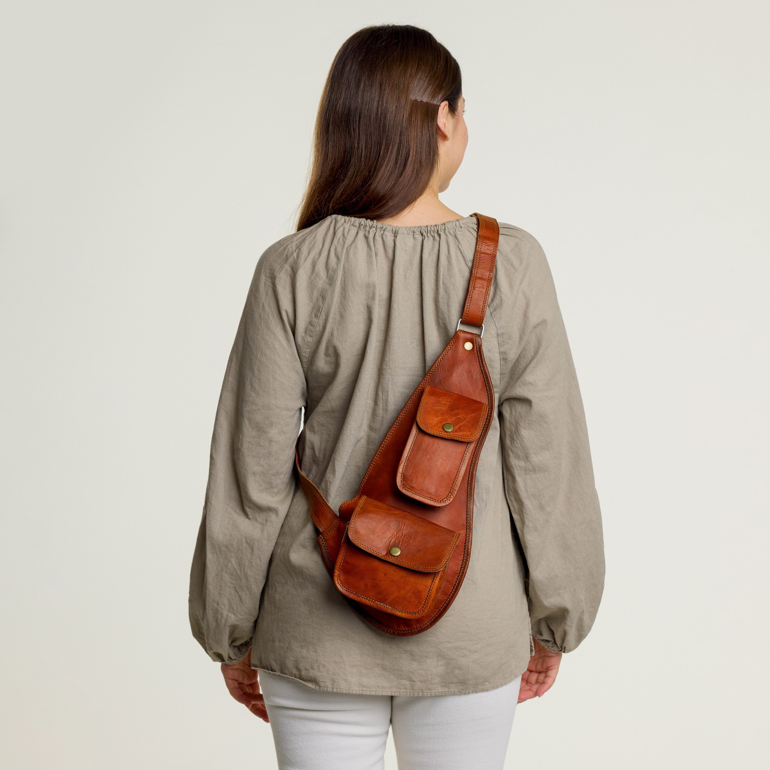 Gusti Leder Umhängetasche Gusti Leder Slingpack günstig online kaufen