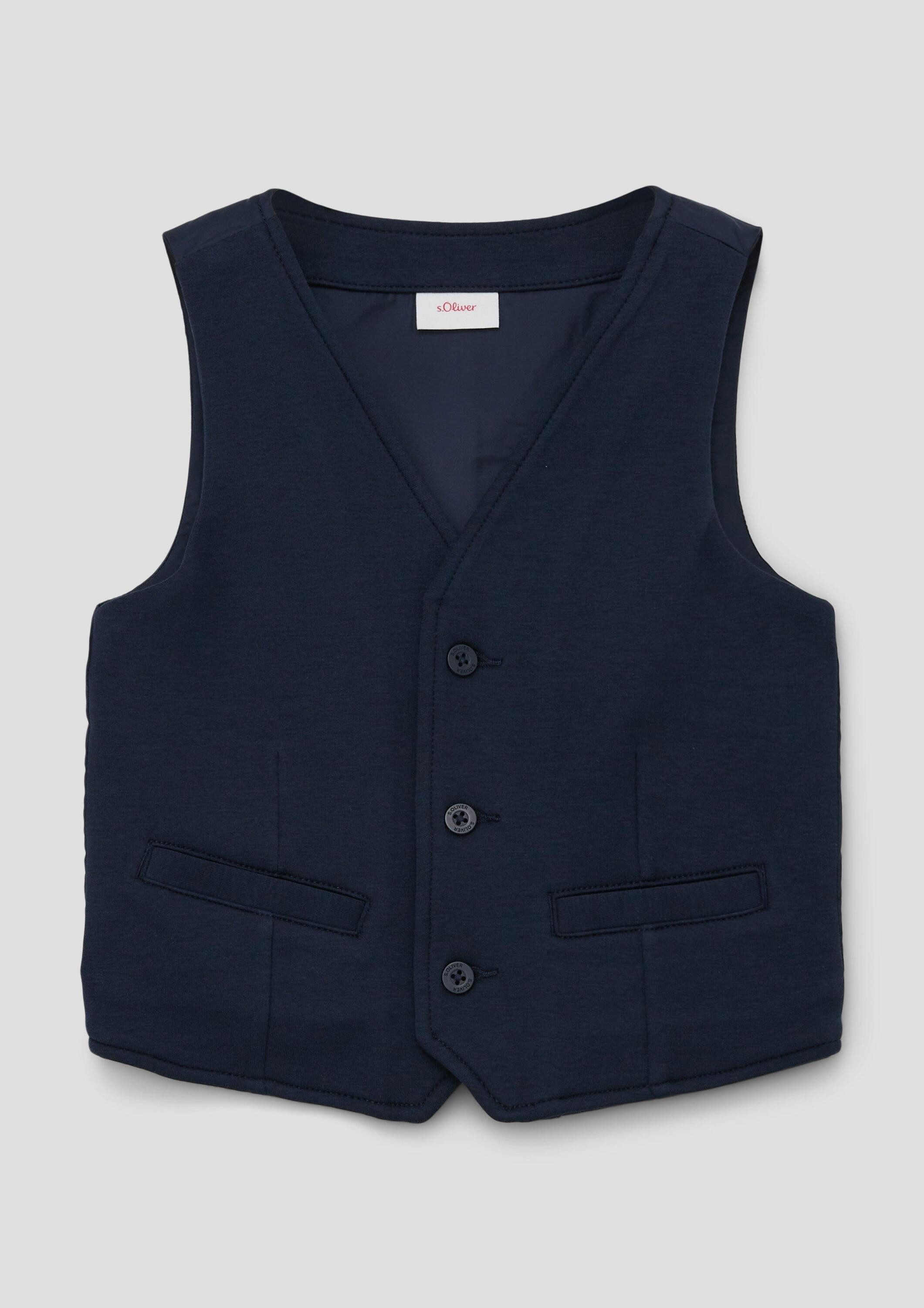 s.Oliver Funktionsweste Indoor-Weste Weste im Fabricmix