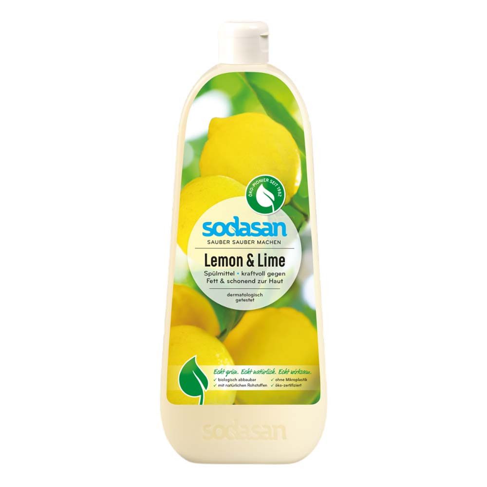 Sodasan Spülmittel - Lemon 1L Geschirrspülmittel
