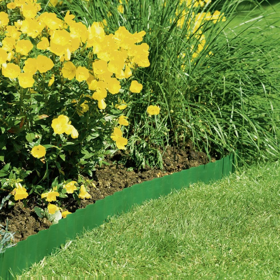 GARDENA Rasenkante Gardena Beeteinfassung grün 9 m x 20 cm