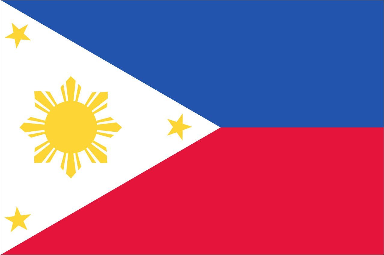 flaggenmeer Flagge Philippinen g/m² 80