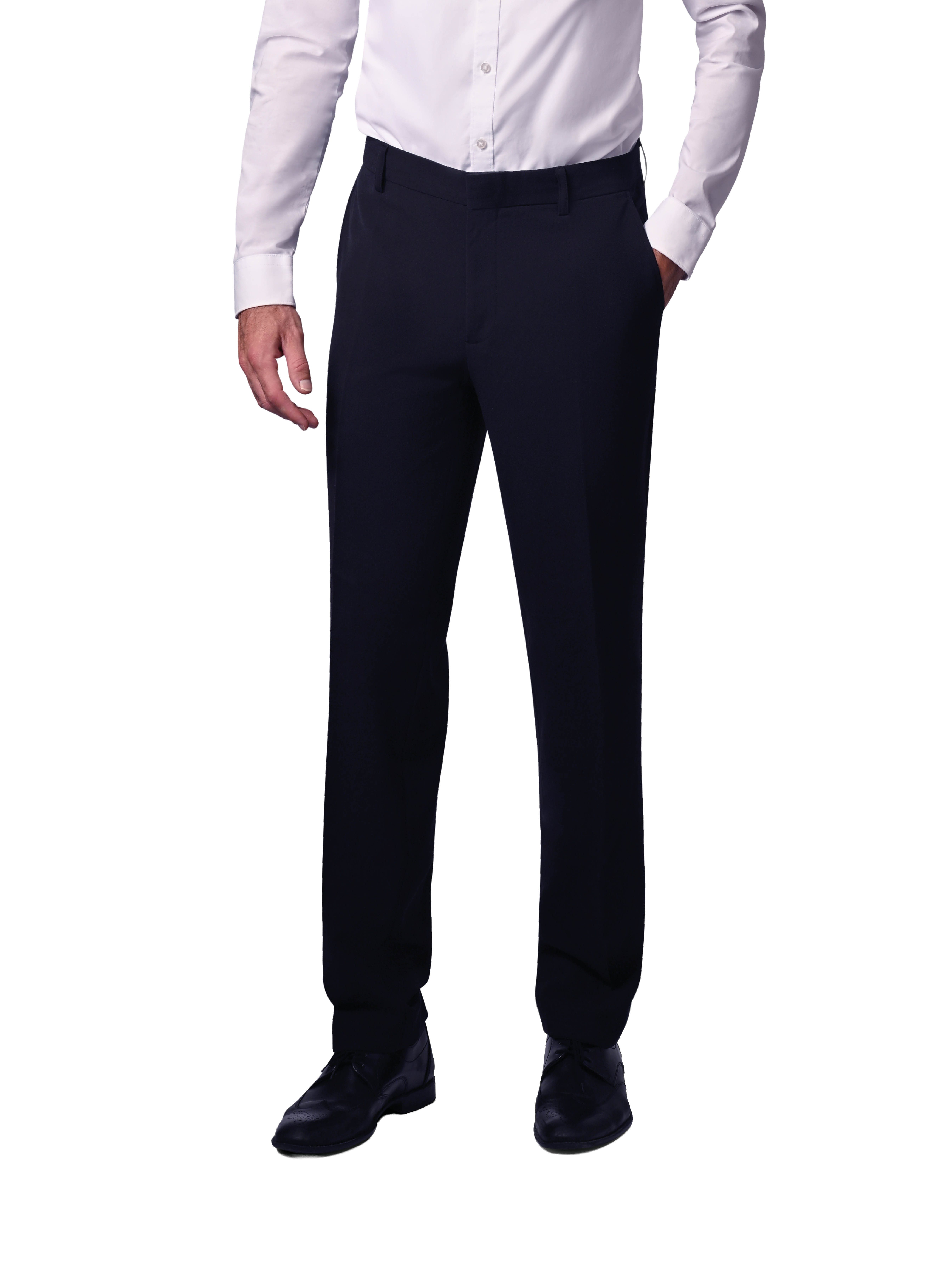 Hirschthal Anzughose Herren Business Anzughose Slim-Fit in Lang- und Normalgrößen