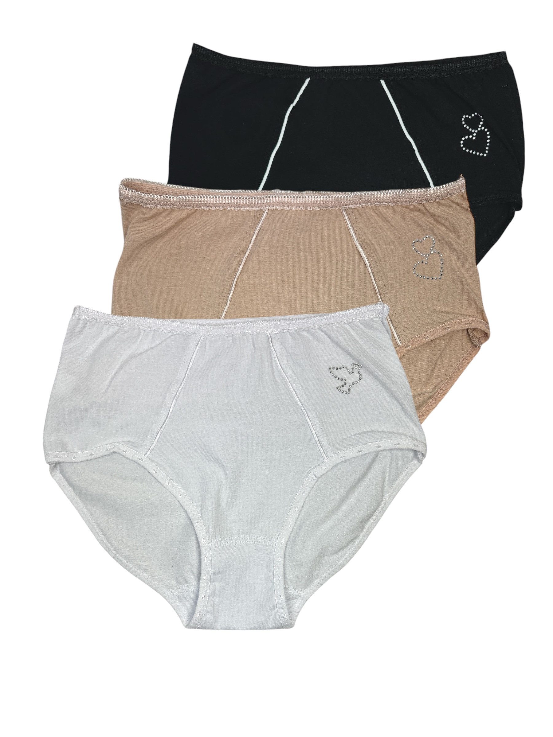 Mix Weiß/Haut/Schwarz