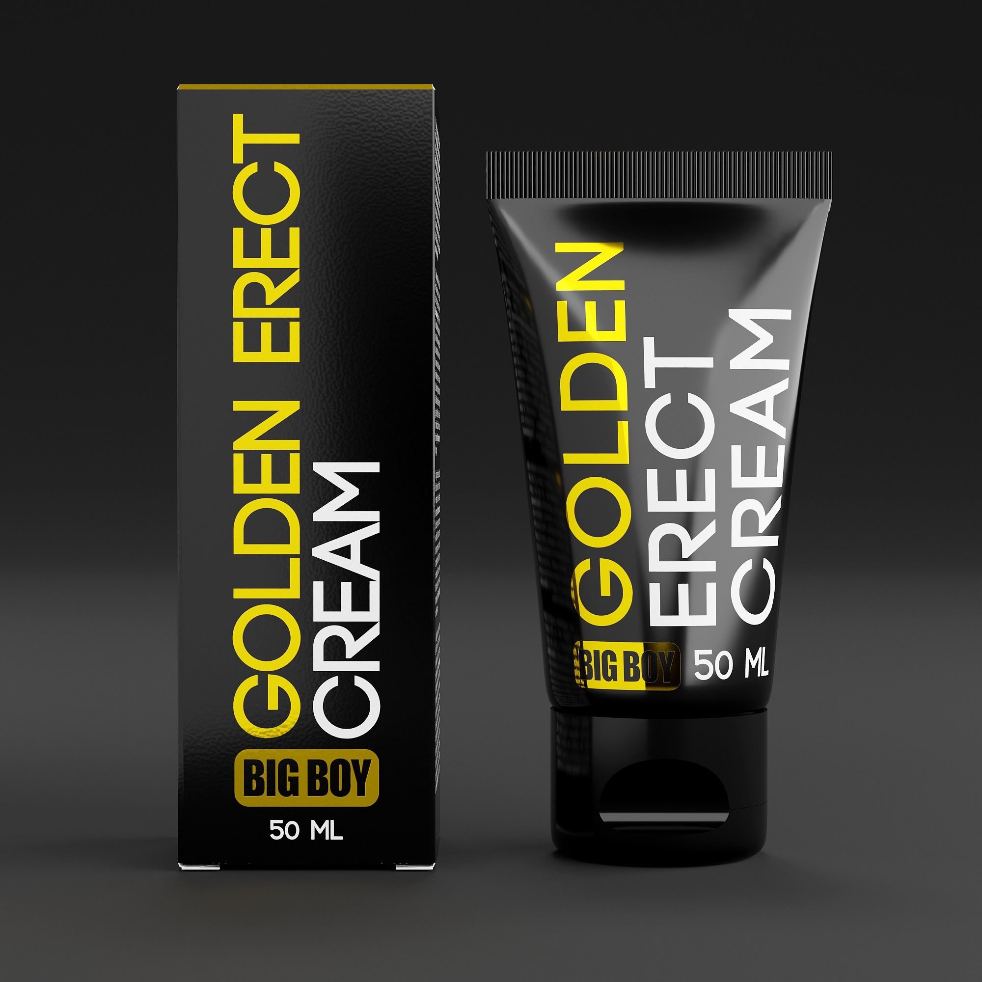 Big Boy Intimcreme Golden Vergrößernde Crème - 50 ml