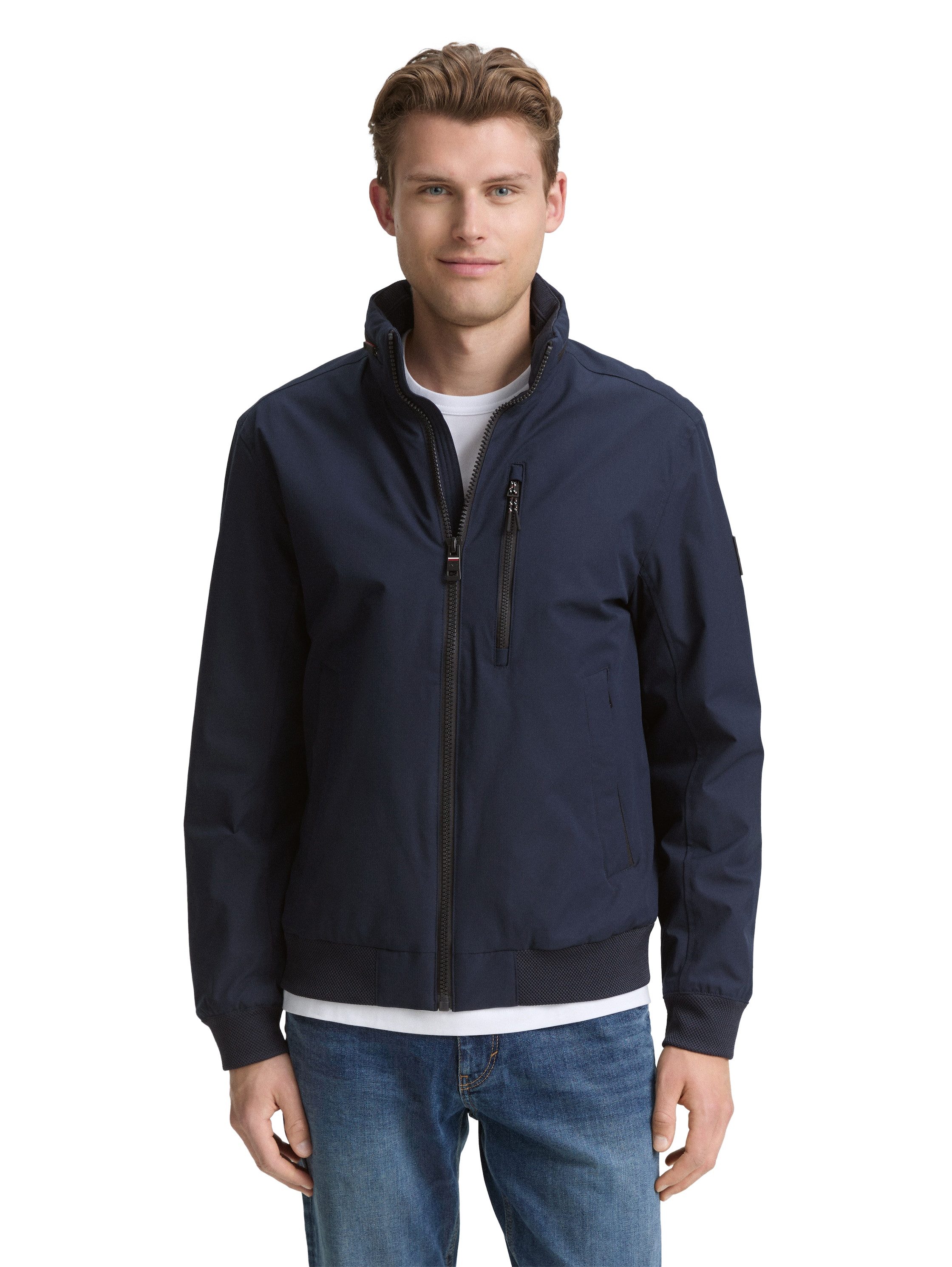 TOM TAILOR Outdoorjacke mit Logo Stickerei günstig online kaufen