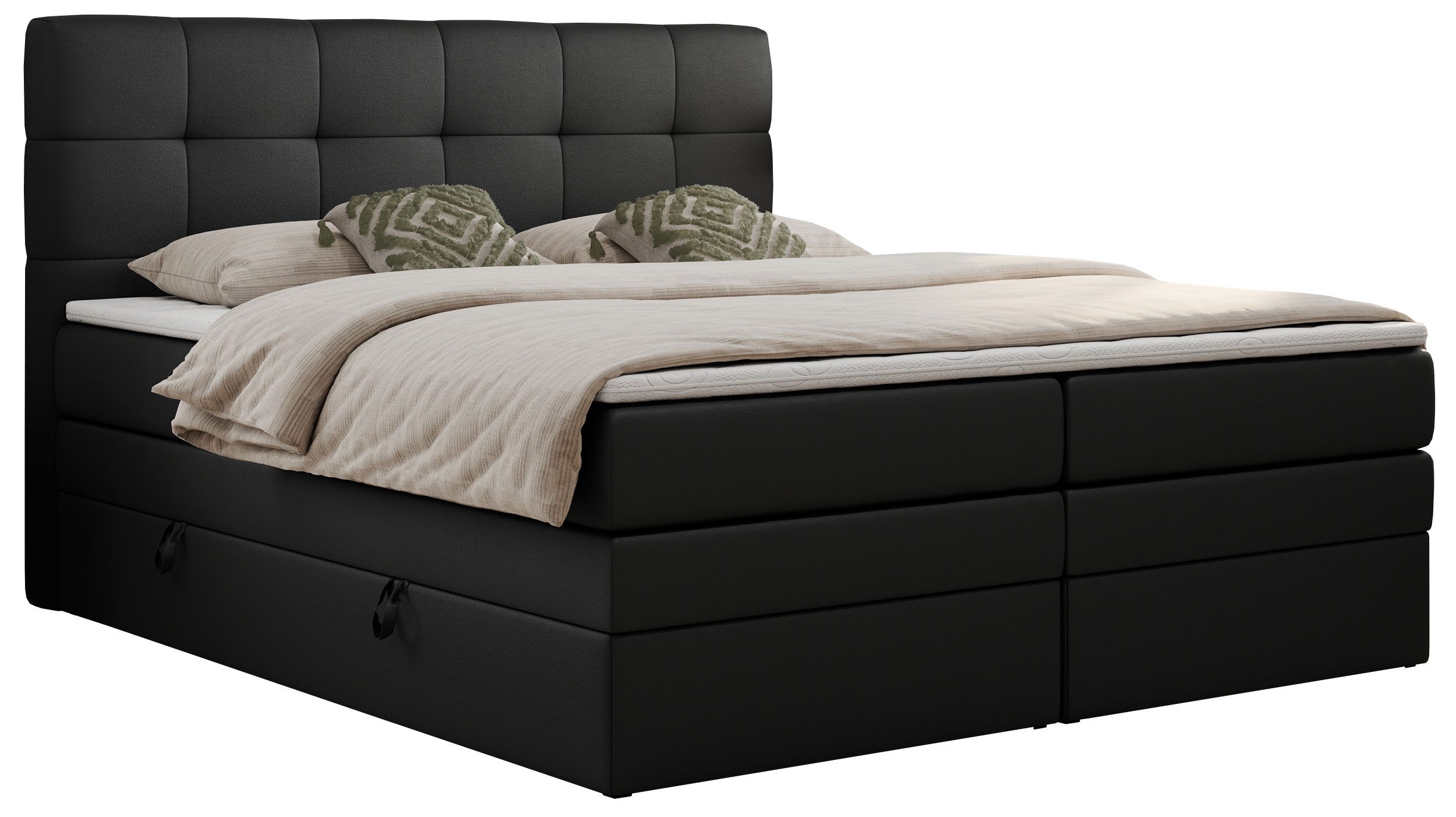 MKS MÖBEL Boxspringbett LUKA KING (King günstig online kaufen