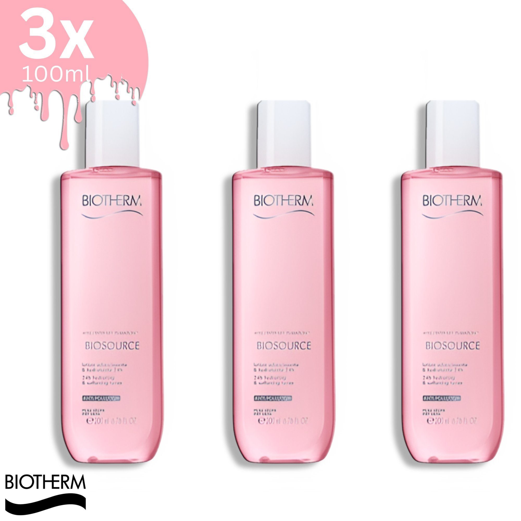 Gesichtslotion Biosource 3x100ml Pack