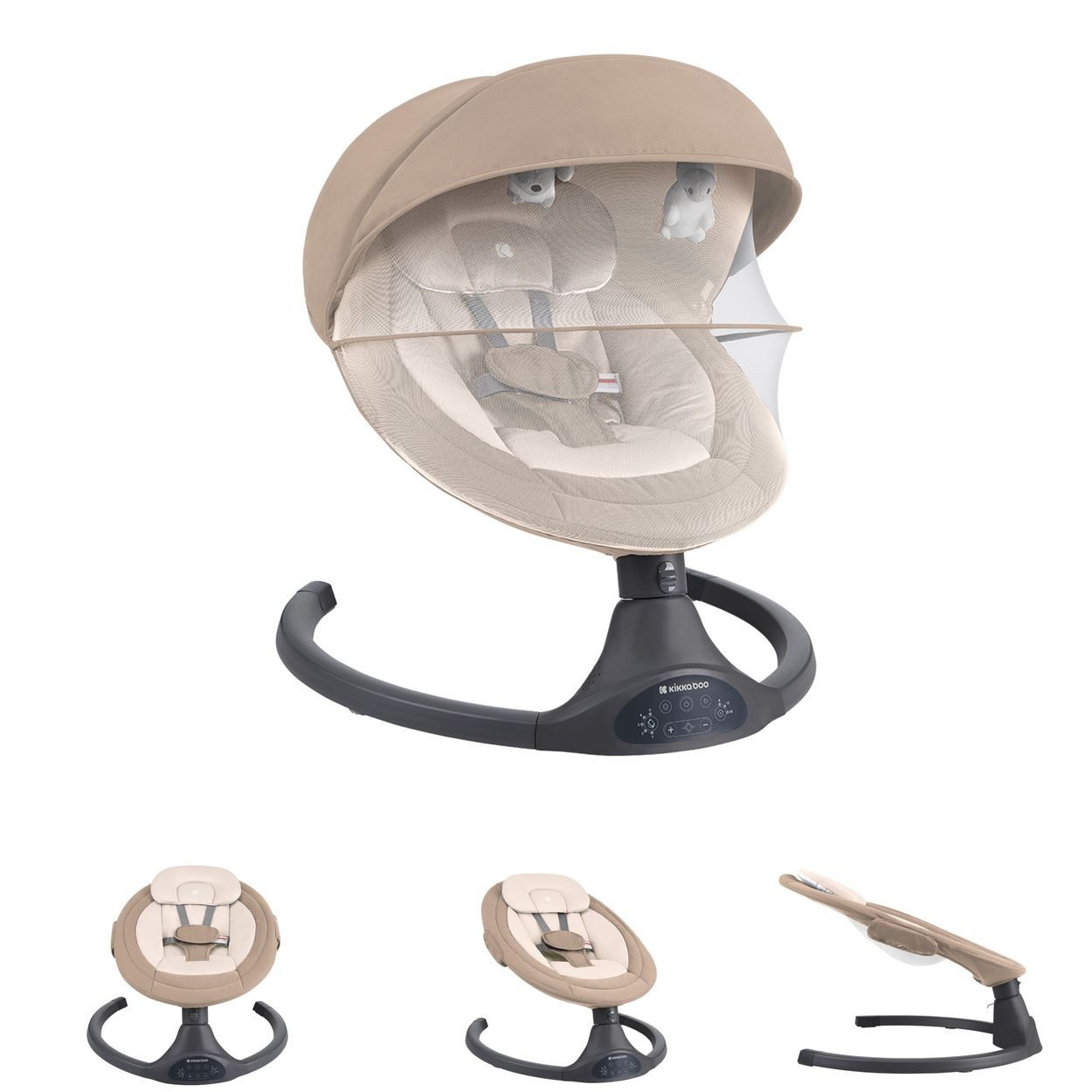 Kikkaboo Babywippe Babywippe Codie elektrisch, Schaukelfunktion, günstig online kaufen