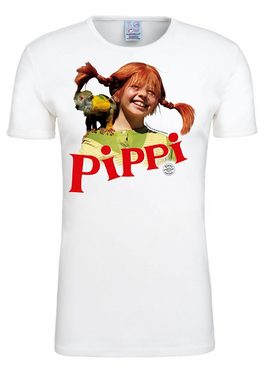 LOGOSHIRT T-Shirt Pippi Langstrumpf mit frechem Frontprint