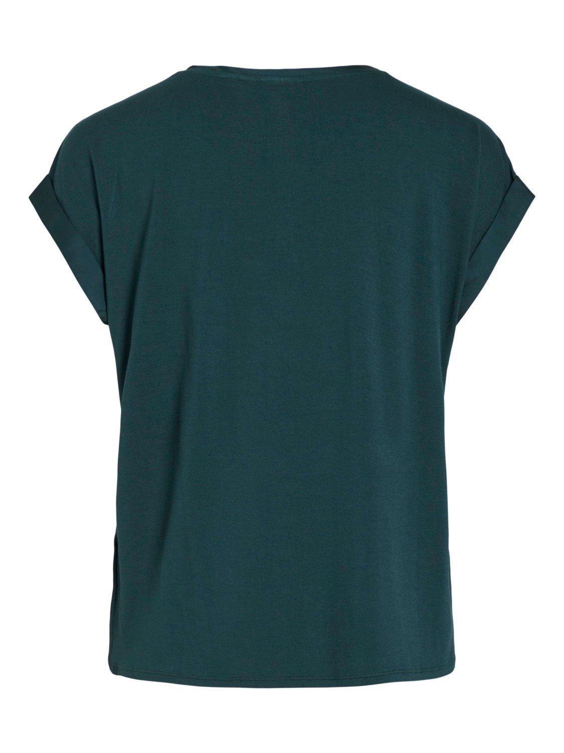 Vila T-Shirt Satin Blusen Kurzarm Basic günstig online kaufen