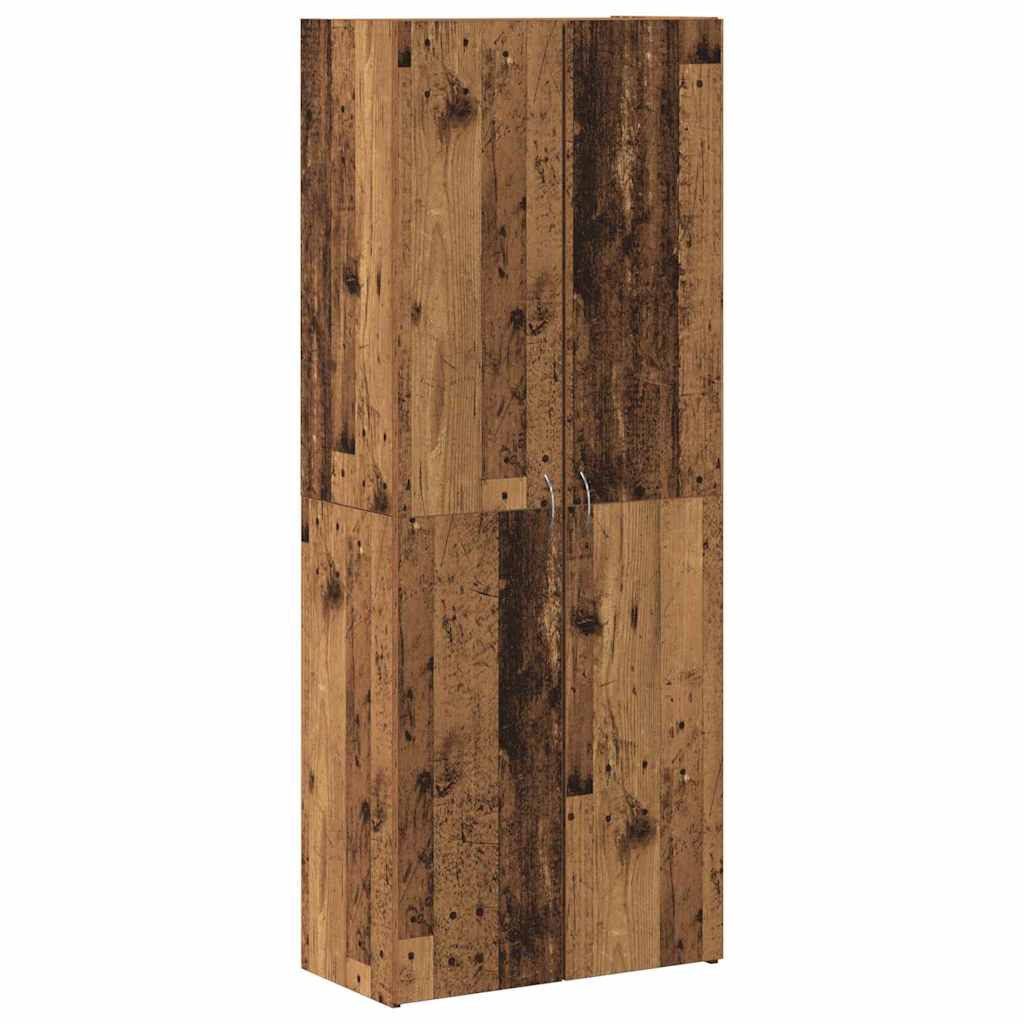 vidaXL Kleiderschrank 60 x 32 x 152,5 cm Kleiderschrank Räuchereiche 60x32x153 cm - aus Span