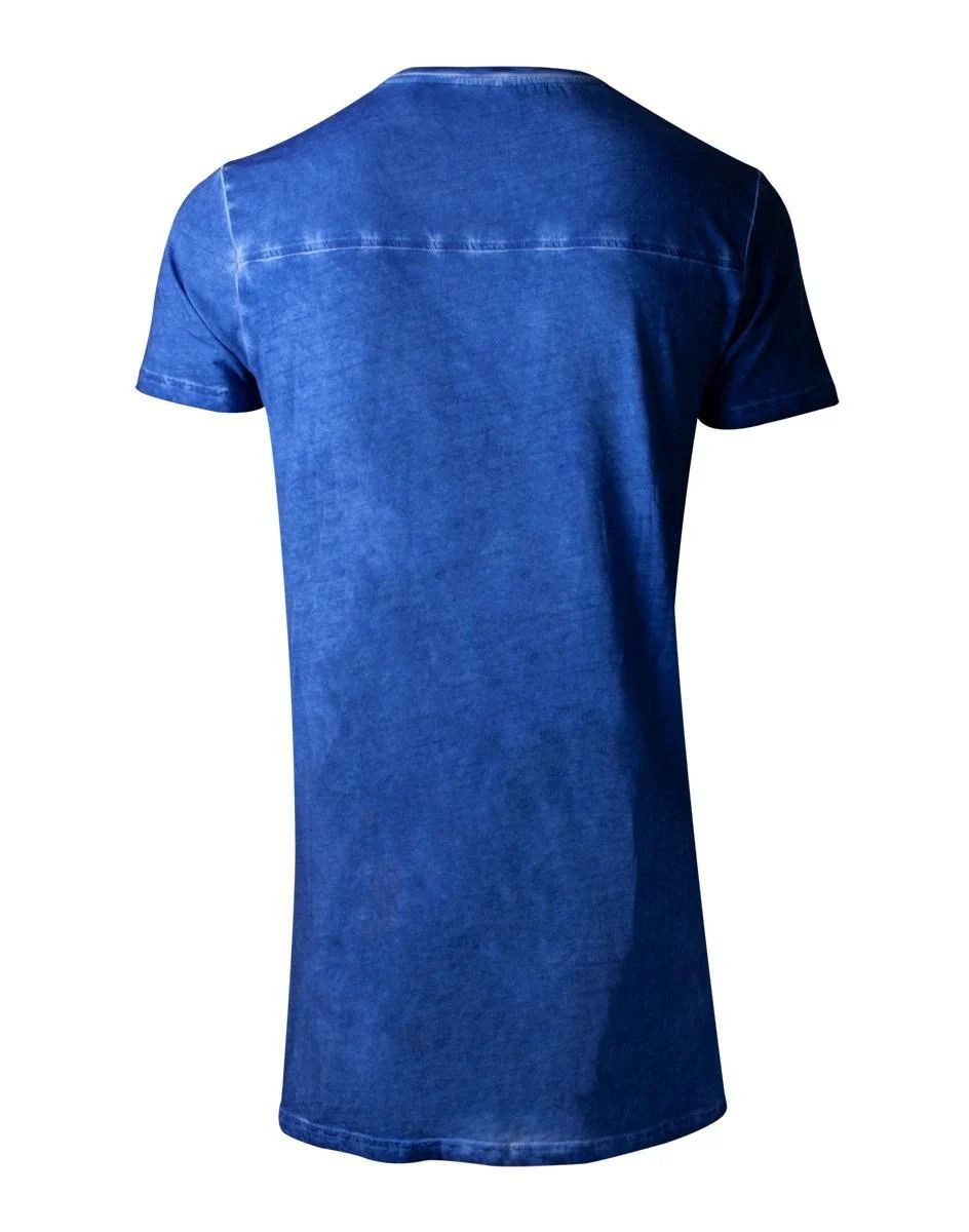 Fallout Print-Shirt FALLOUT T-Shirt Oil Vault Men S M L XL Blau