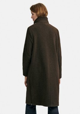 Emilia Lay Langmantel Coat with stand-up collar .