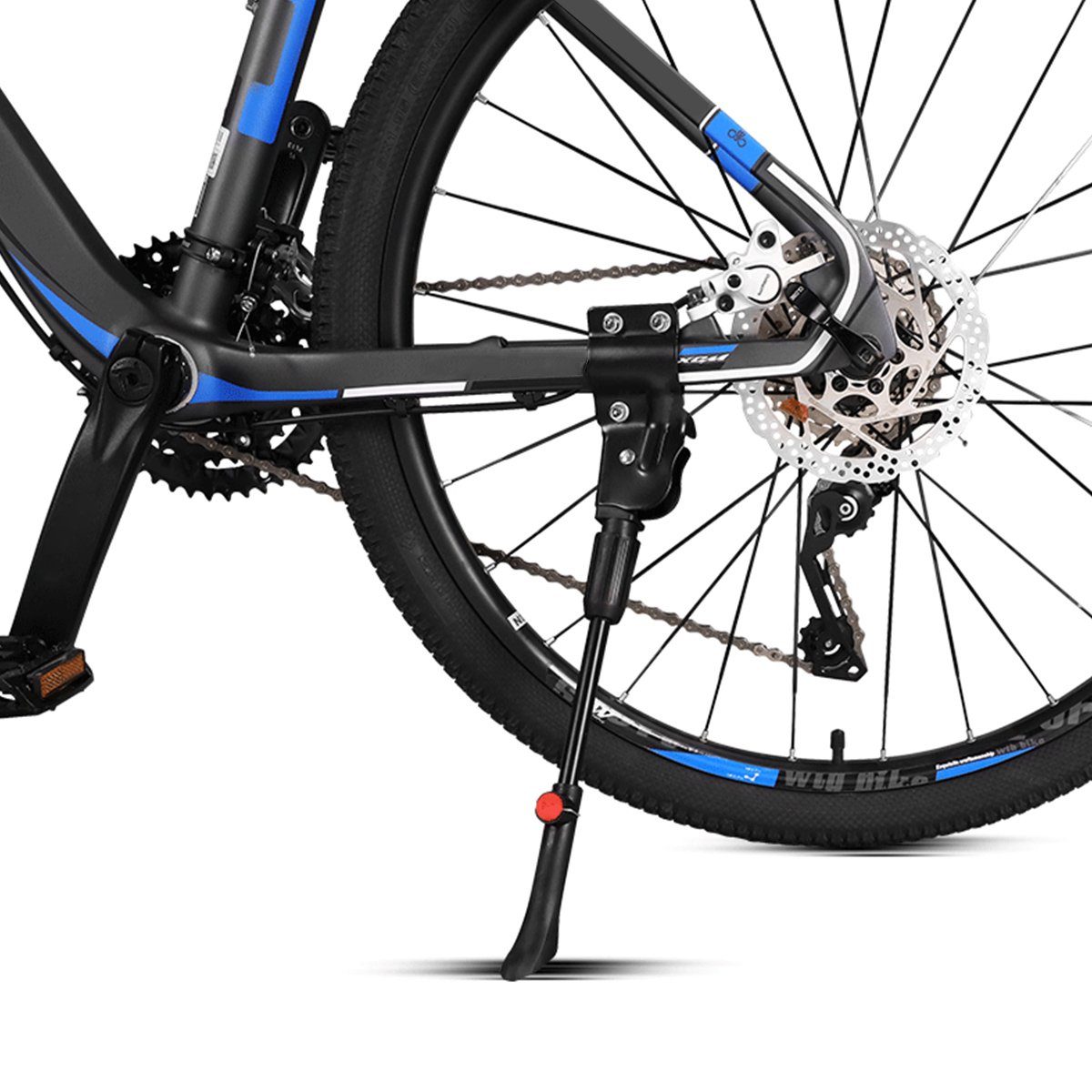 Sumosuma Fahrradständer Aluminium Doppelständer, Einstellbarer 26-29 Zoll