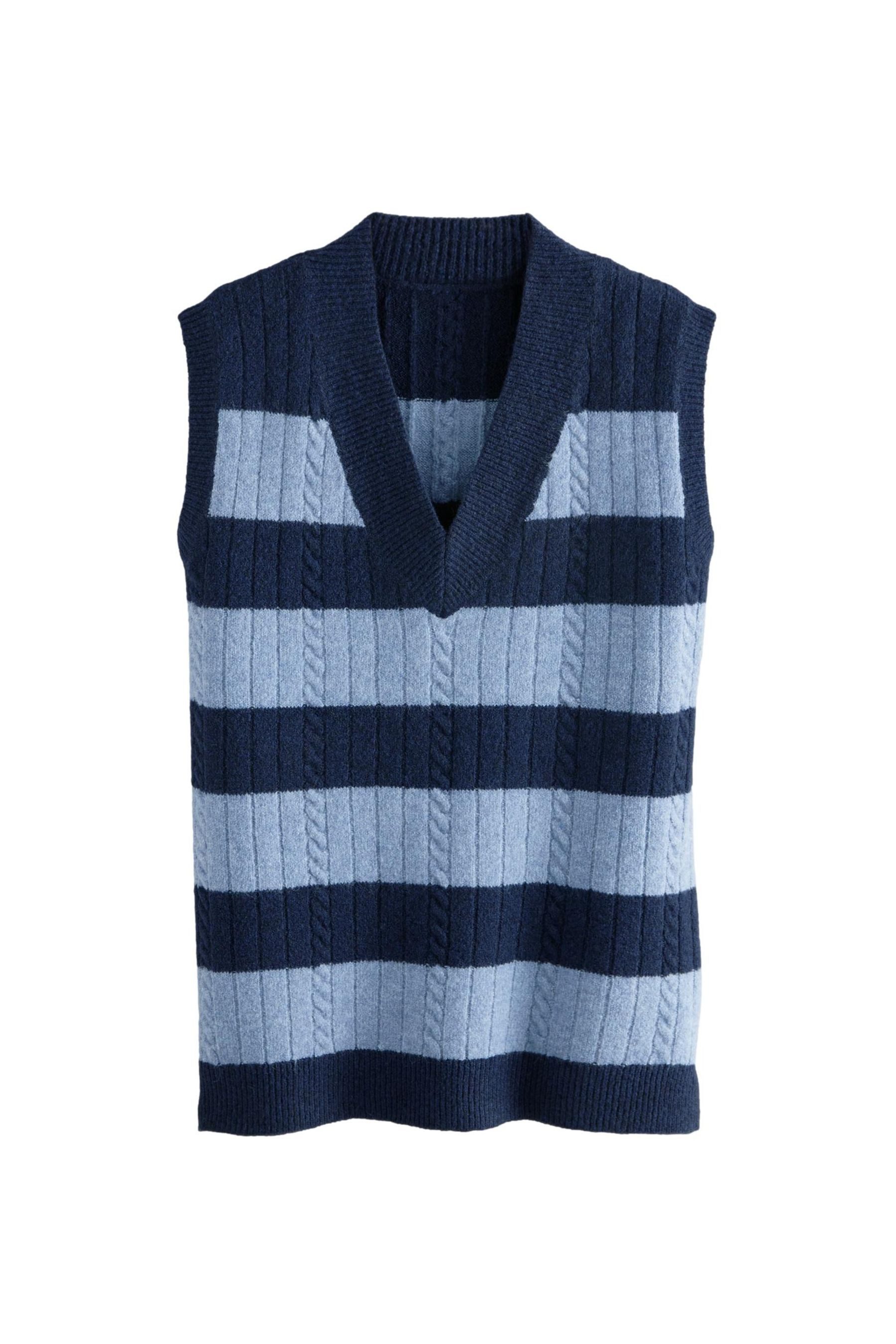 Next Stricktop Gestricktes Tanktop mit V-Ausschnitt günstig online kaufen