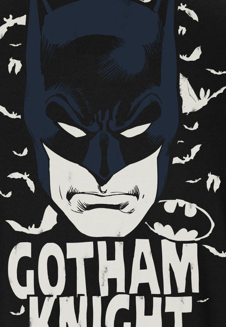 mit - Knight Gotham Frontprint Batman LOGOSHIRT coolem T-Shirt