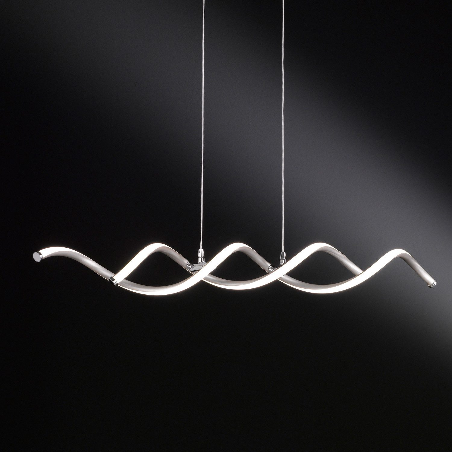 Home4Living Pendelleuchte Pendelleuchte Pendellampe 2flg Hängelampe LED Esszimmerlampe, Leuchtmittel fest verbaut, Dekorativ – Bild 4 von 5