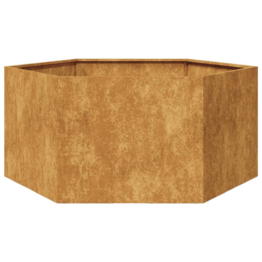 vidaXL Blumentopf Pflanzkübel Sechseckig 104x90x45 cm günstig online kaufen