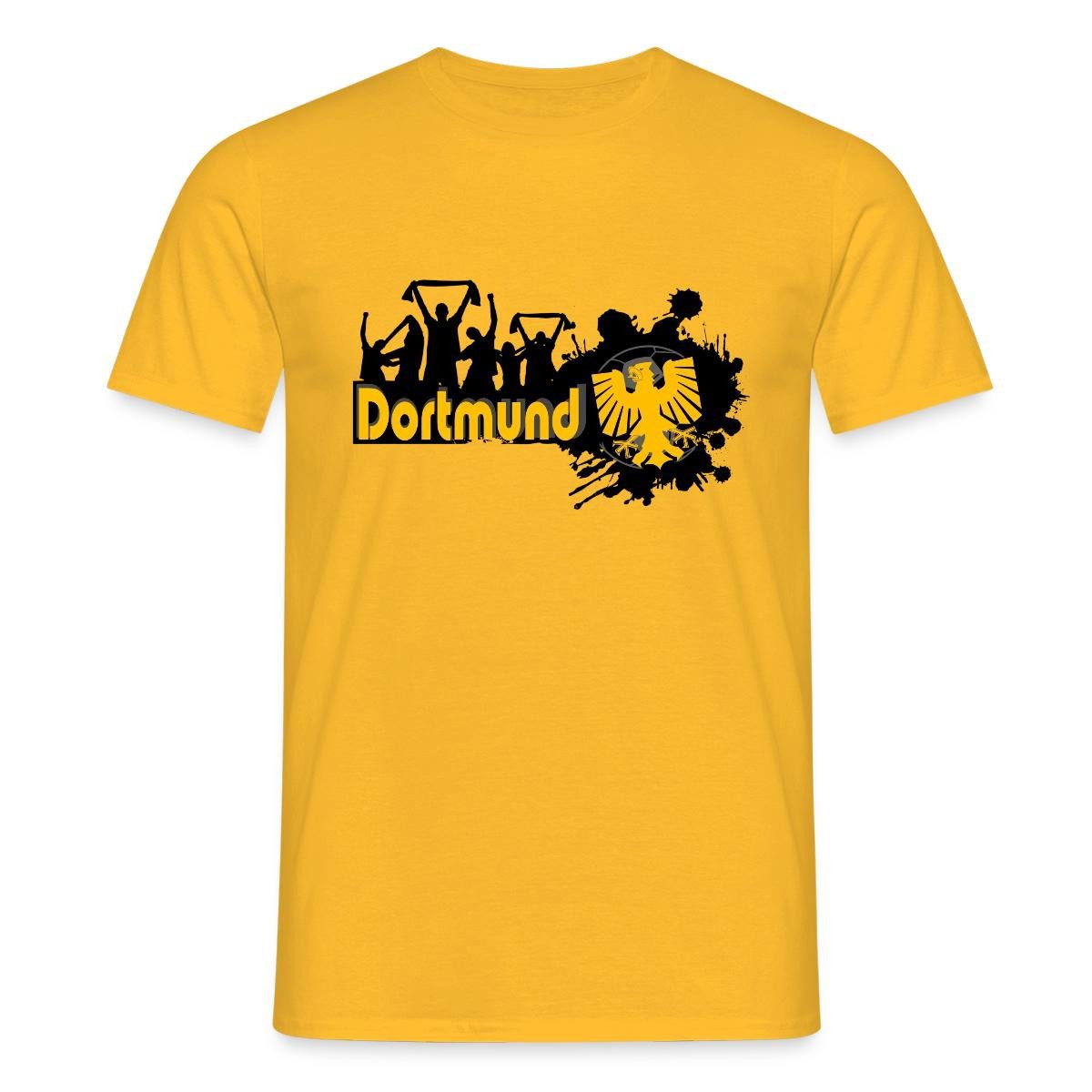 Spreadshirt T-Shirt Dortmund Stadt Fan Sport Fussball Männer T-Shirt (1-tlg)