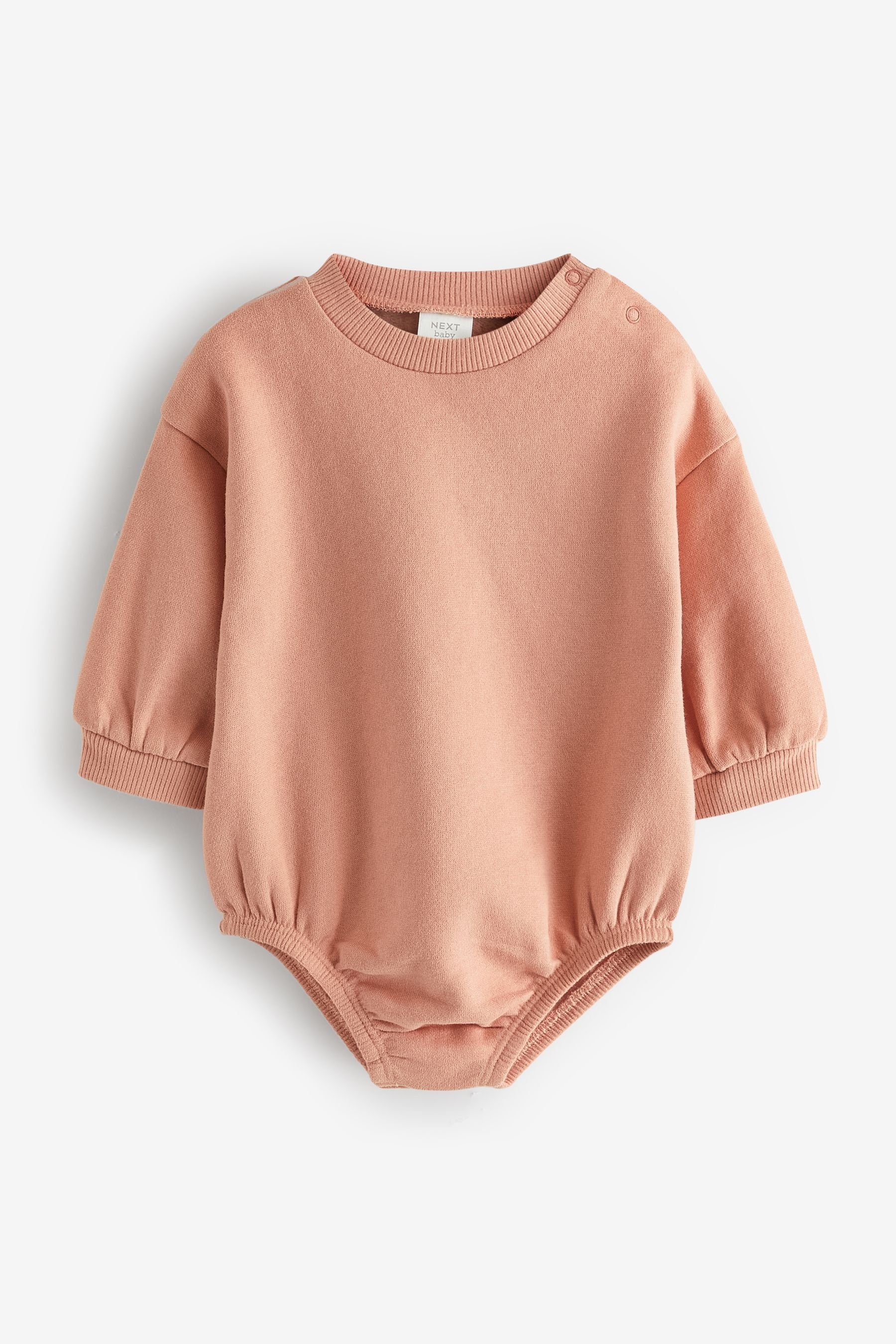 Next Strampler Bubble Bum Baby-Strampler aus Sweat-Jersey (1-tlg)