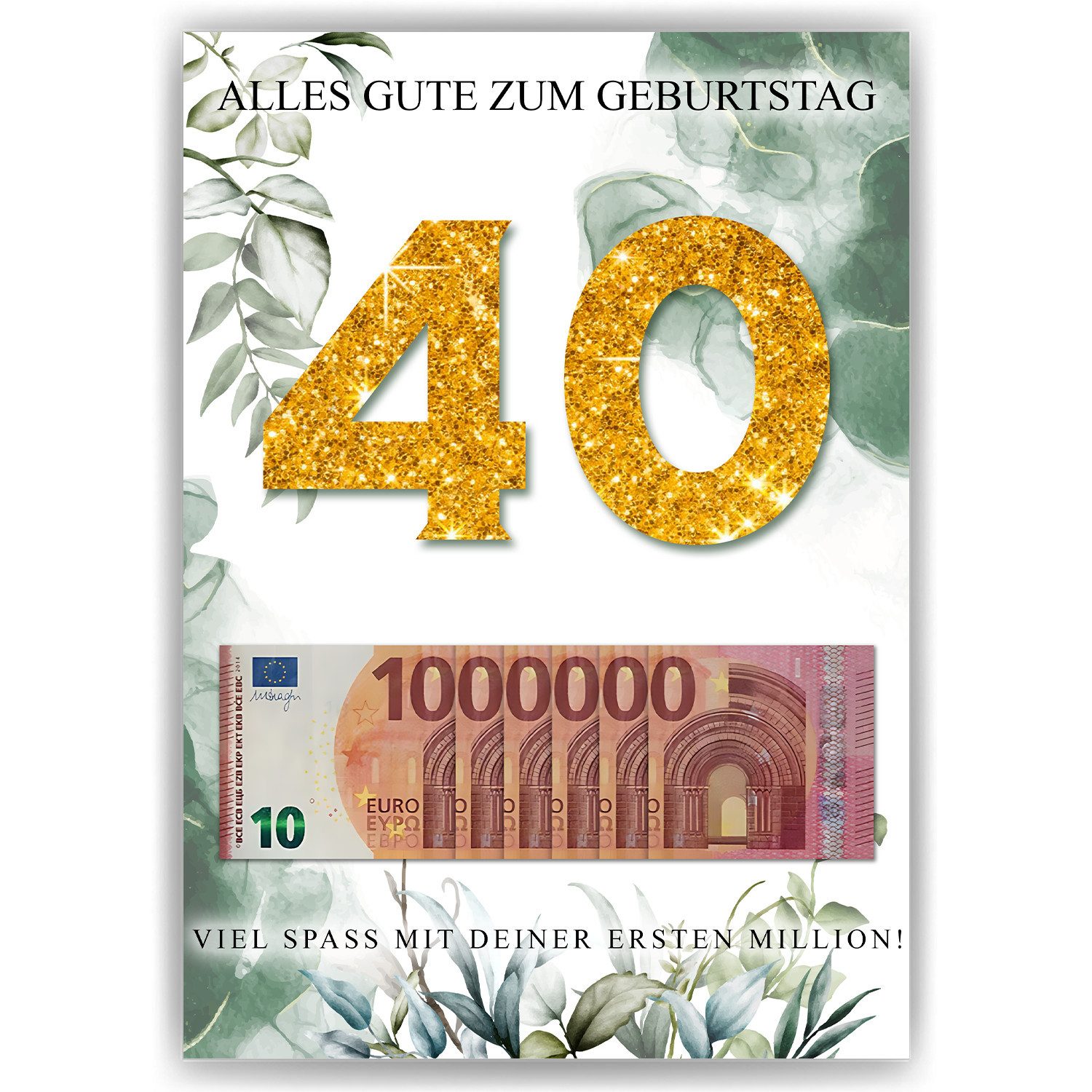Tigerlino Poster Geldgeschenk Geburtstag Männer Frauen günstig online kaufen