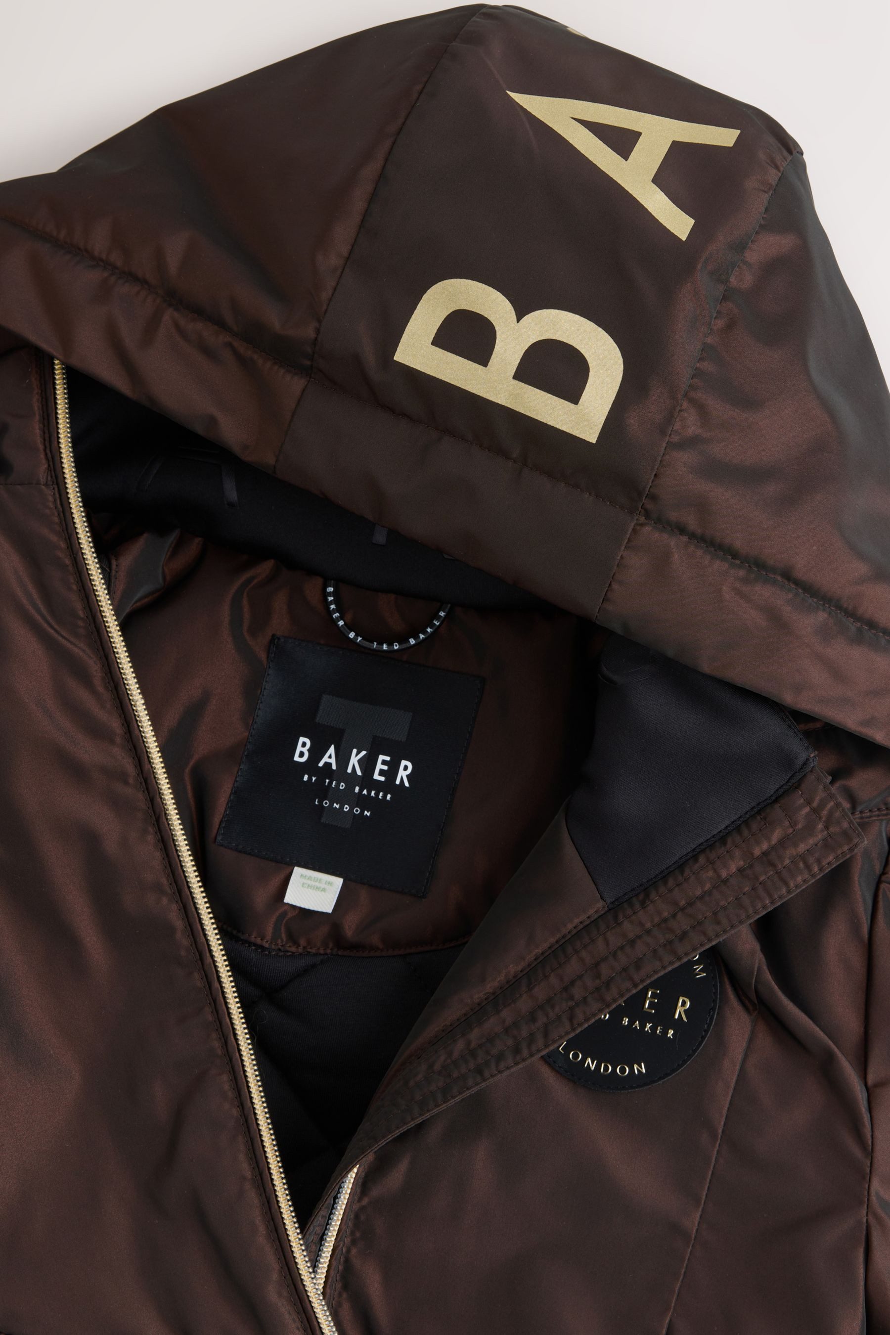 Baker by Ted Baker Regenmantel Baker by Ted Baker Wasserabweisender Regenmantel (1-tlg) – Bild 4 von 5