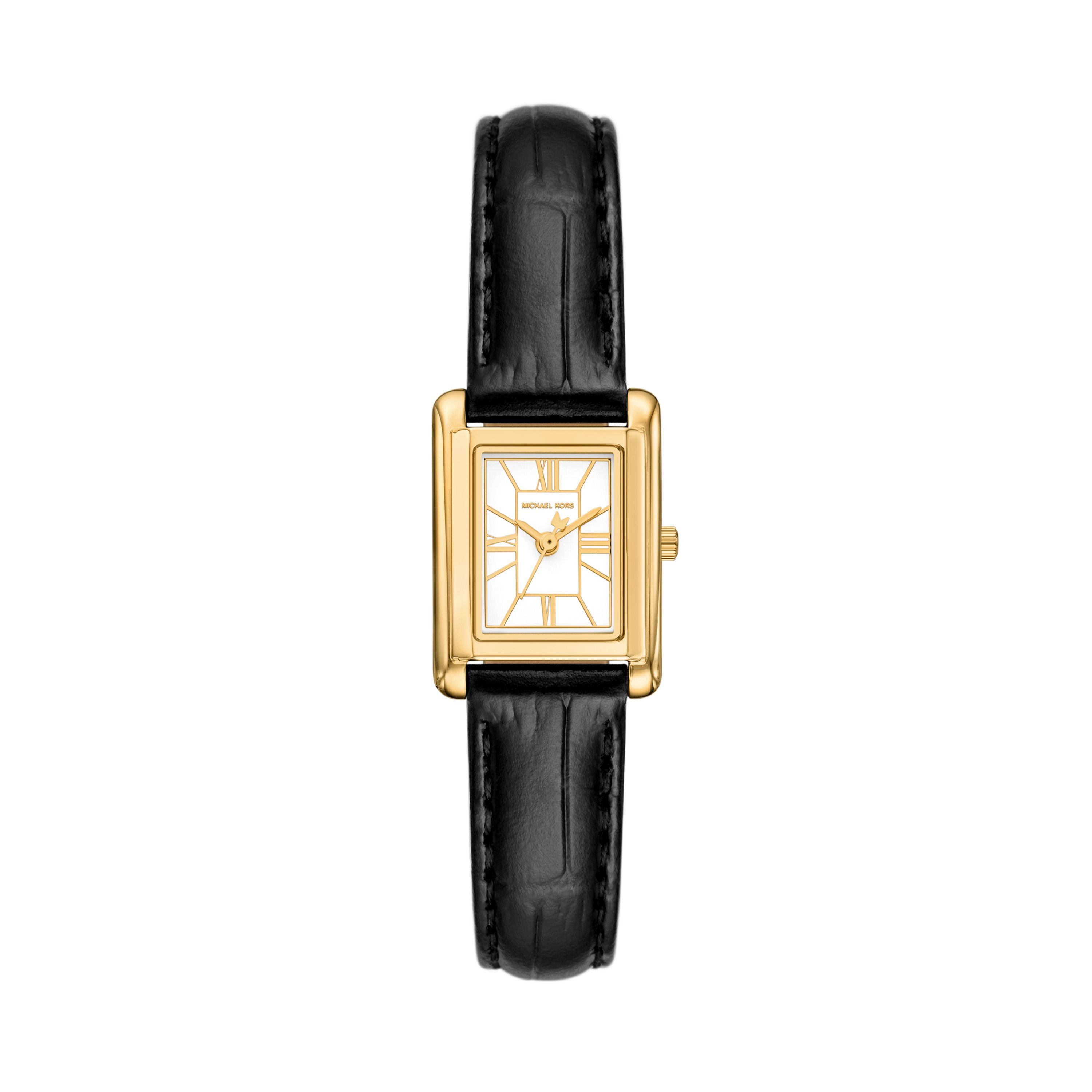 MICHAEL KORS Quarzuhr Essex MK7692, Armbanduhr, Lederarmband, analog