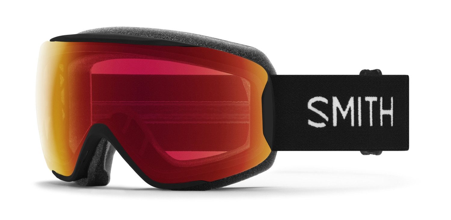 Smith Snowboardbrille Moment, Semi-Rimless Design, erweiterte Sicht, 100% UV-Schutz