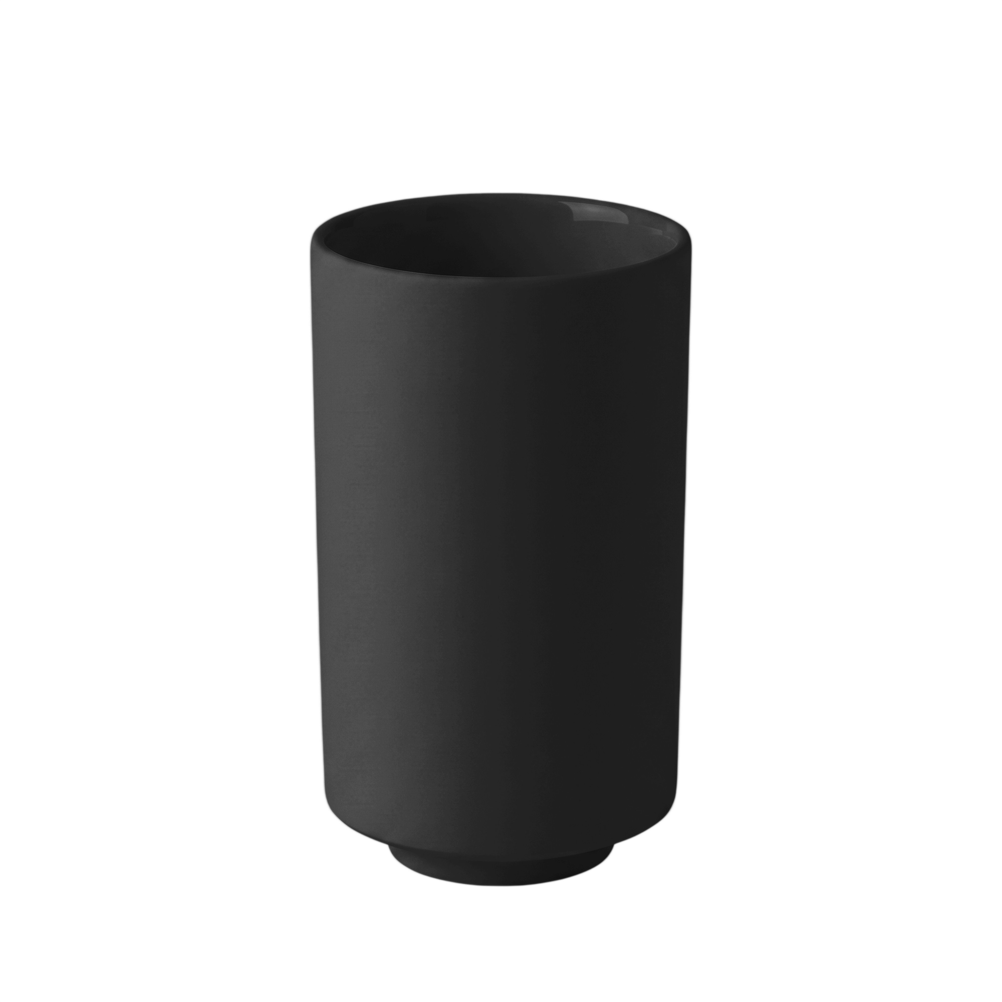 blomus Zahnputzbecher -SAYA- Zahnbürstenbecher, Badezimmerbecher: Modernes Design, (1-St), Soft-Touch, zeitloses Design, sicherer Stand