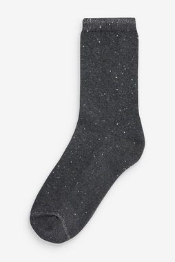 Next Kurzsocken Genoppte Socken mit gepolsterter Sohle, 4er-Pack (4-Paar)