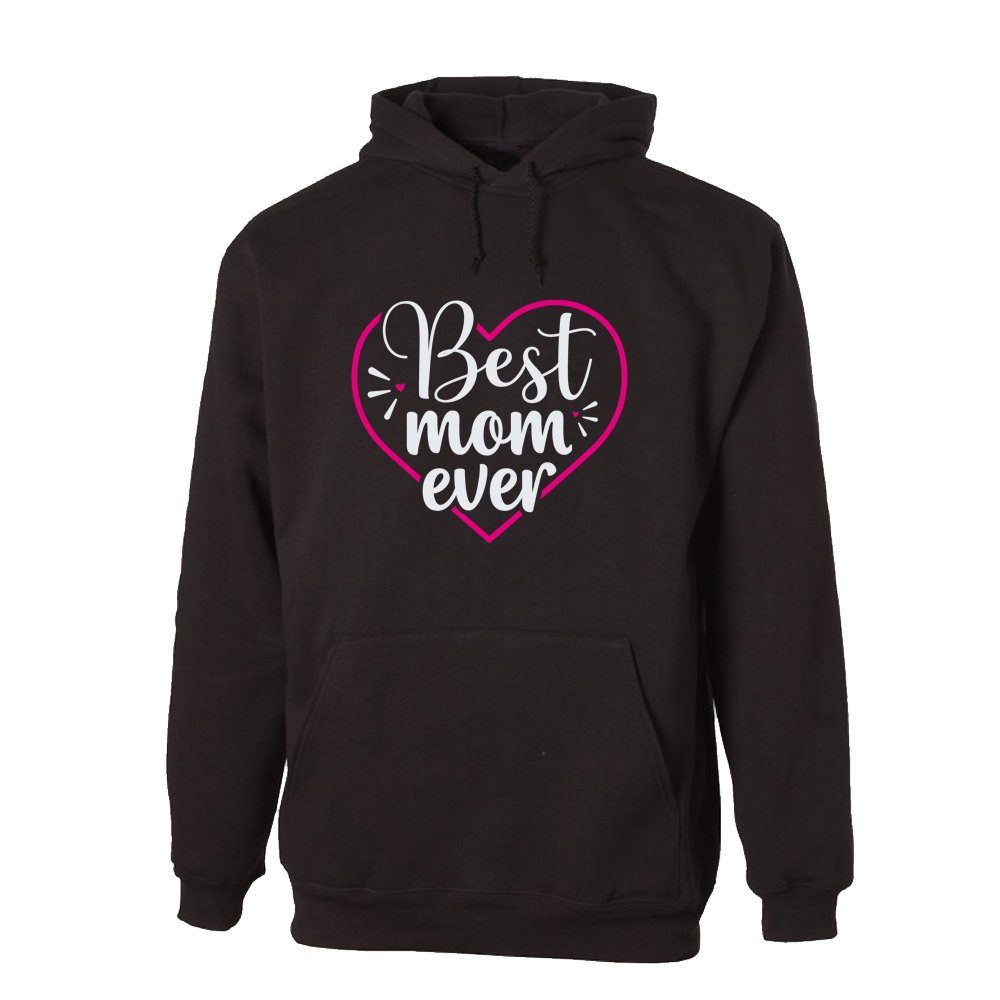 G-graphics Hoodie Best mom ever mit trendigem Frontprint mit Spruch / Sprüche zum Muttertag